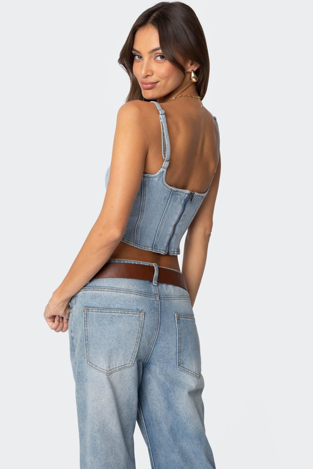 Tennessee Denim Corset-Juice Dress