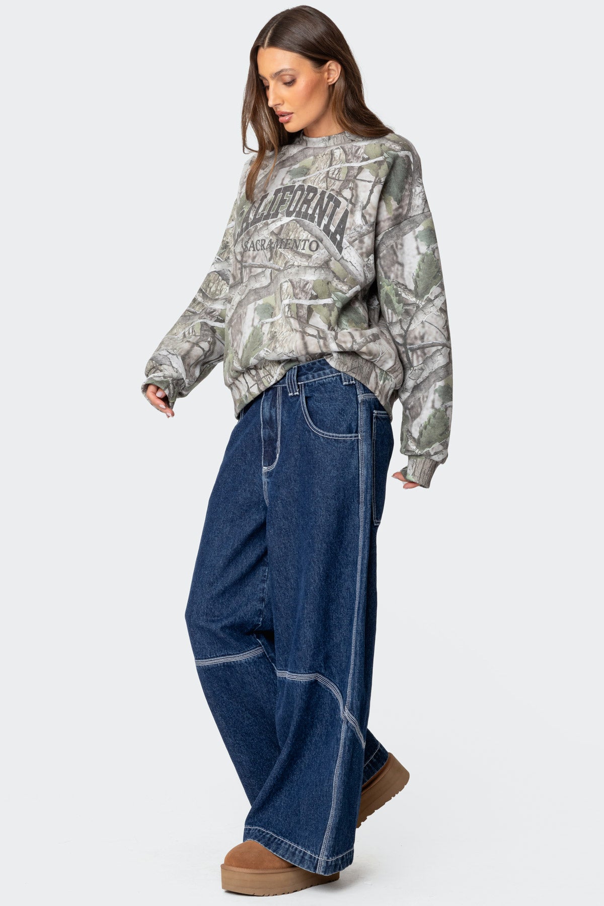 Cali Baby Camo Sweatshirt-Juice Dress