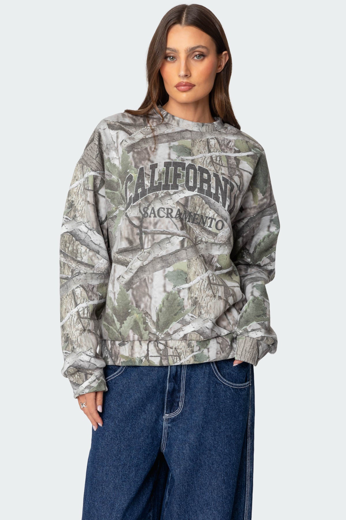 Cali Baby Camo Sweatshirt-Juice Dress