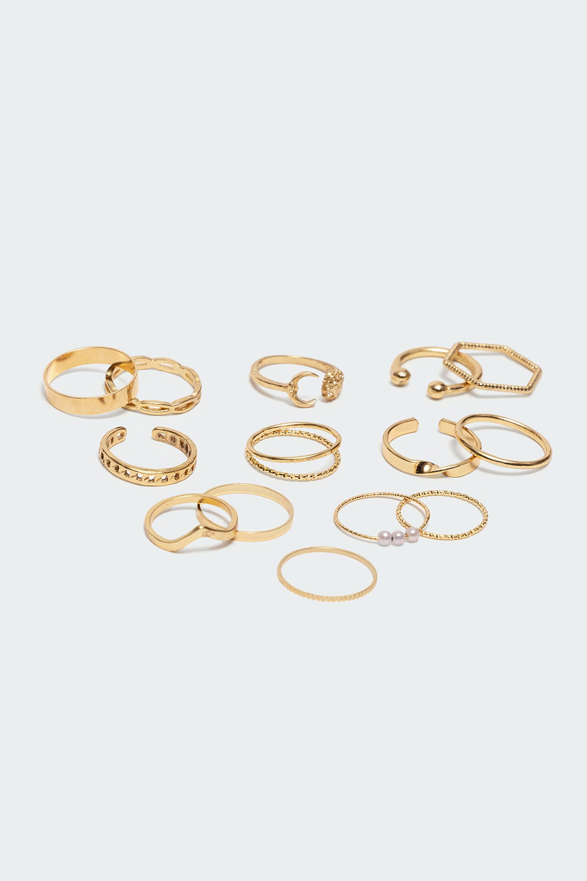 Assorted Stacking Ring Pack-Juice Dress