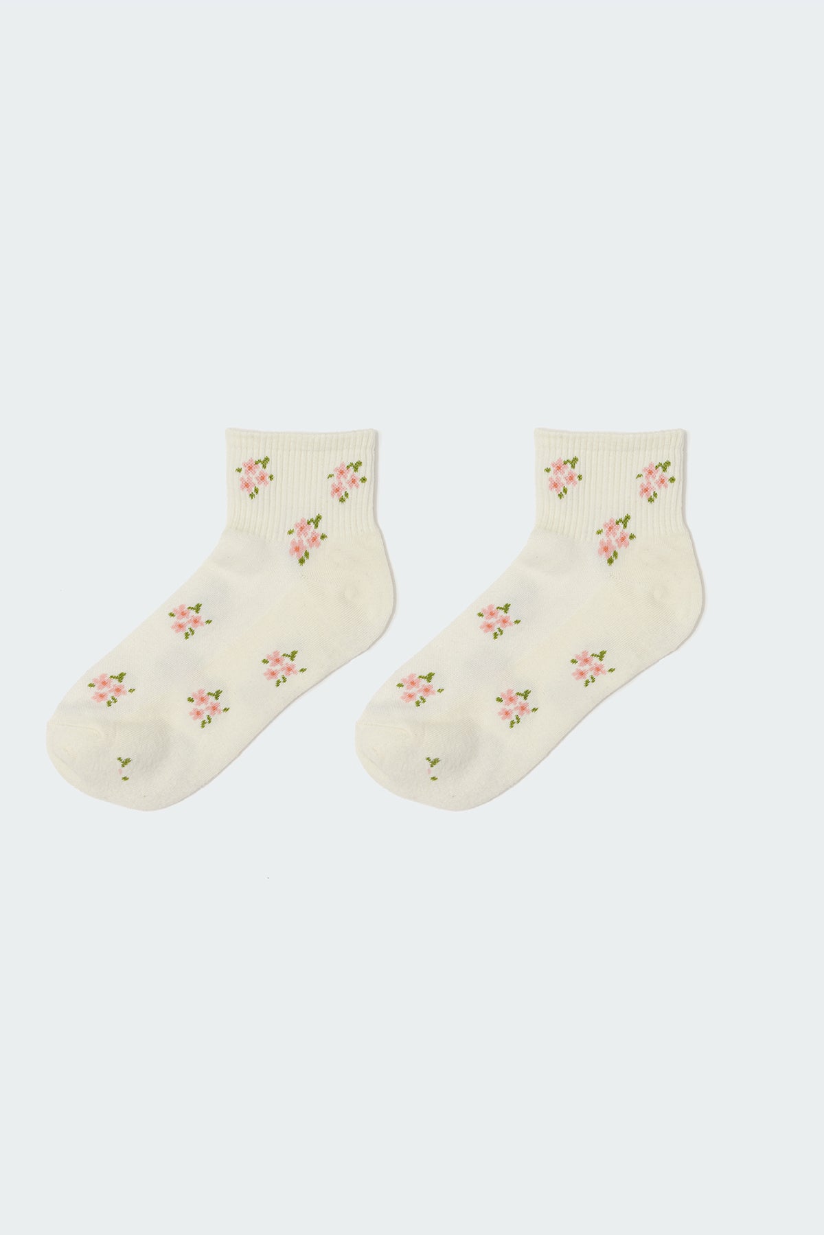 Floral Socks-Juice Dress
