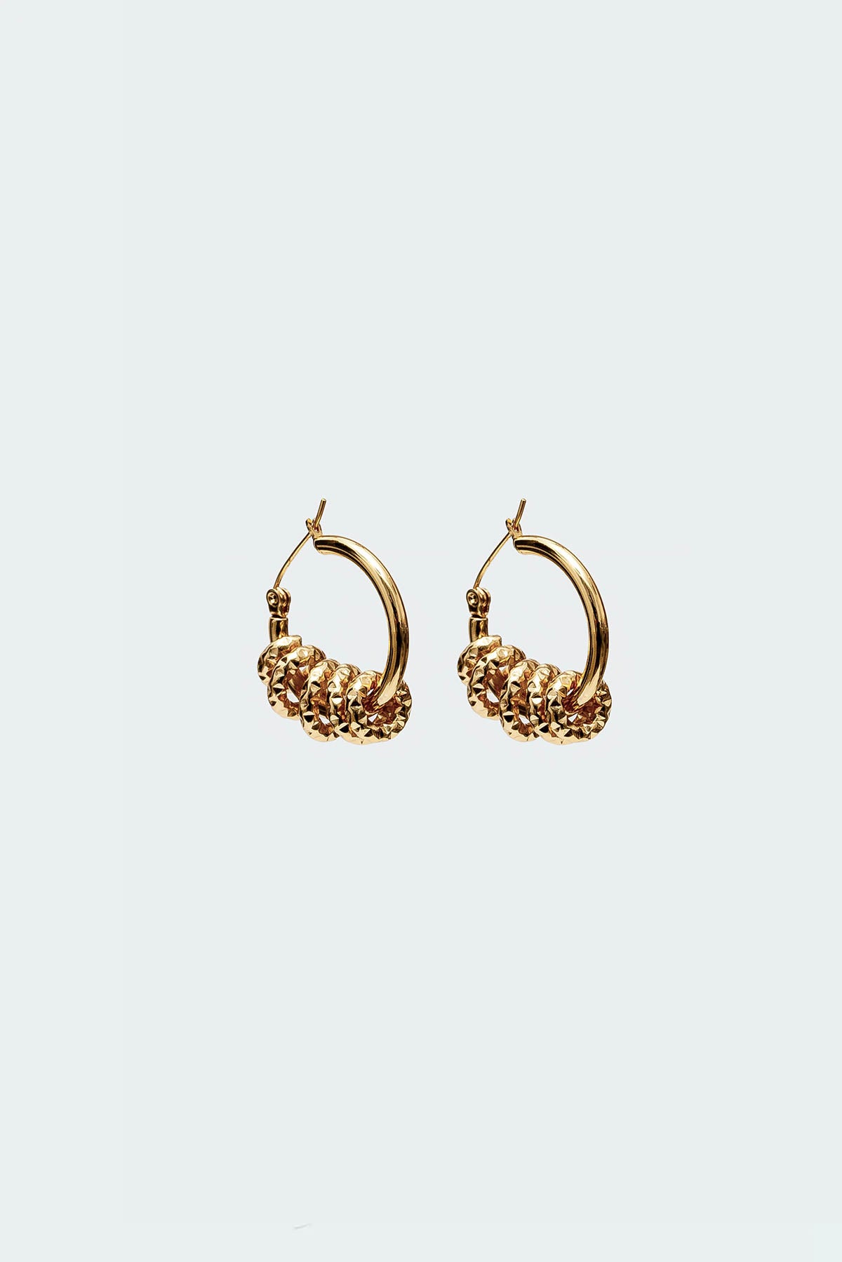 Coil Hoop Earrings-Juice Dress