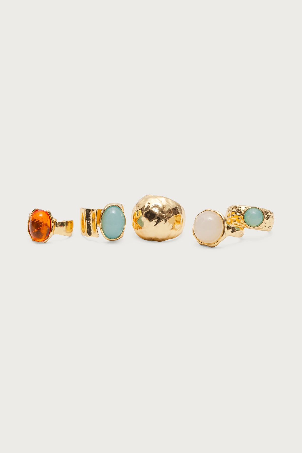 Assorted Gemstone Ring Pack-Juice Dress