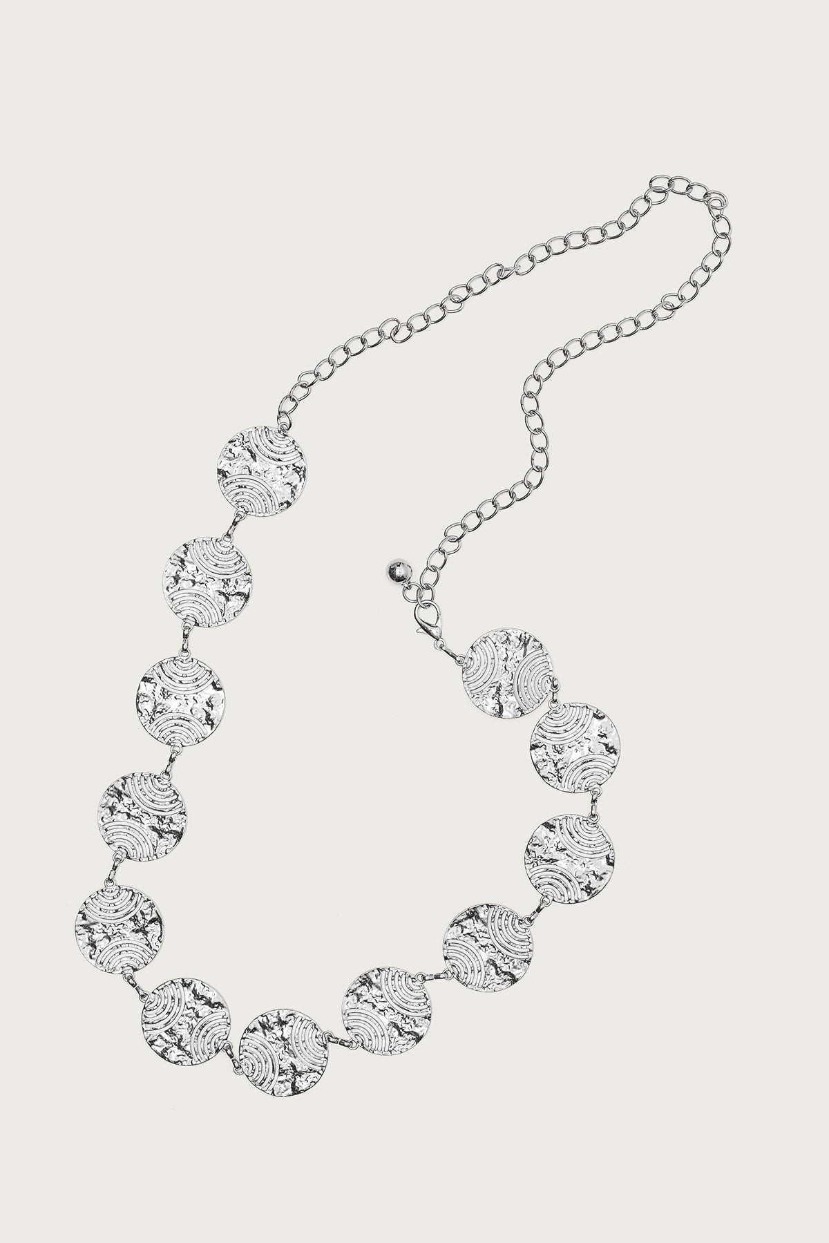 Textured Disc Chain Belt-Juice Dress