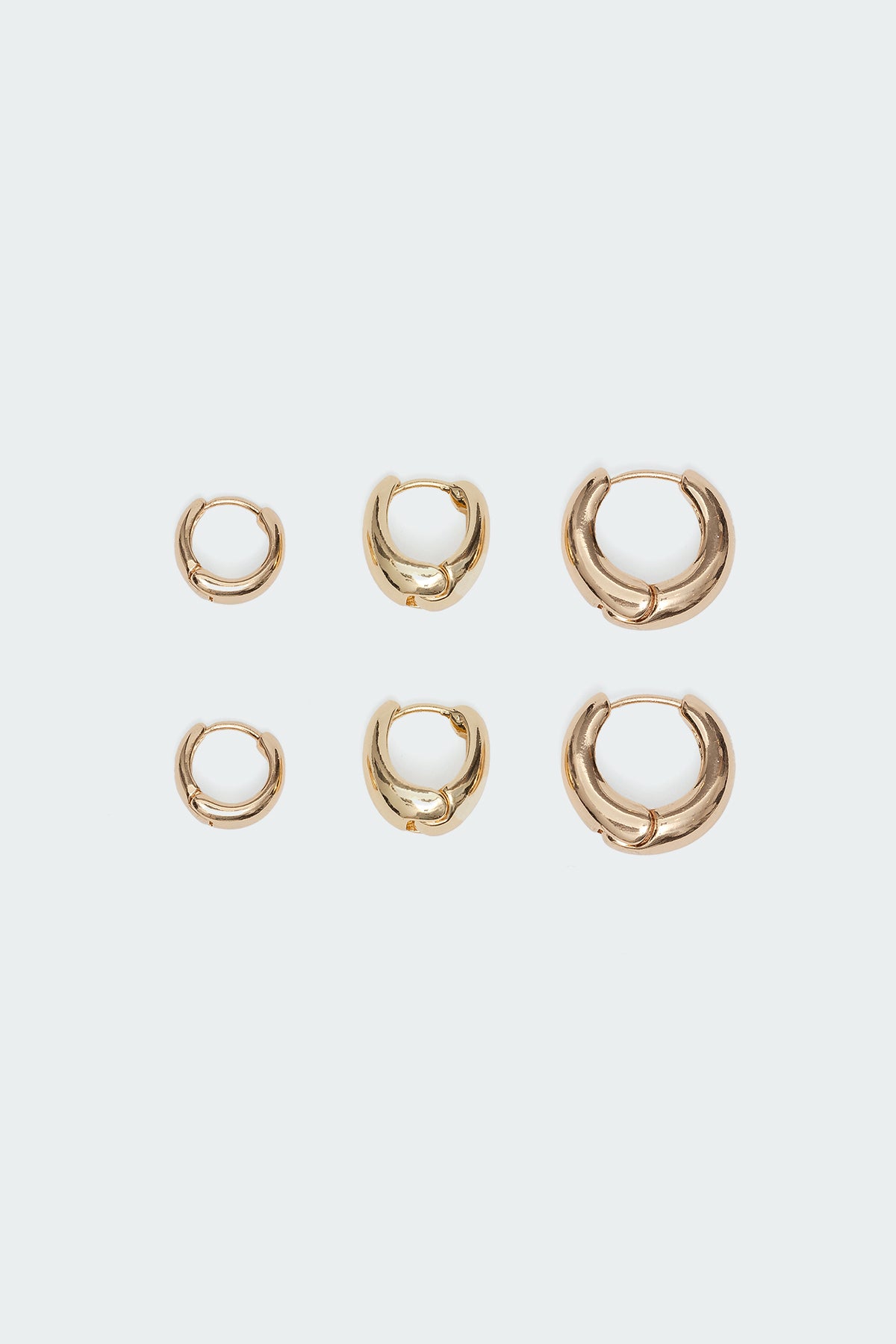 Chunky Hoop Earring Set-Juice Dress