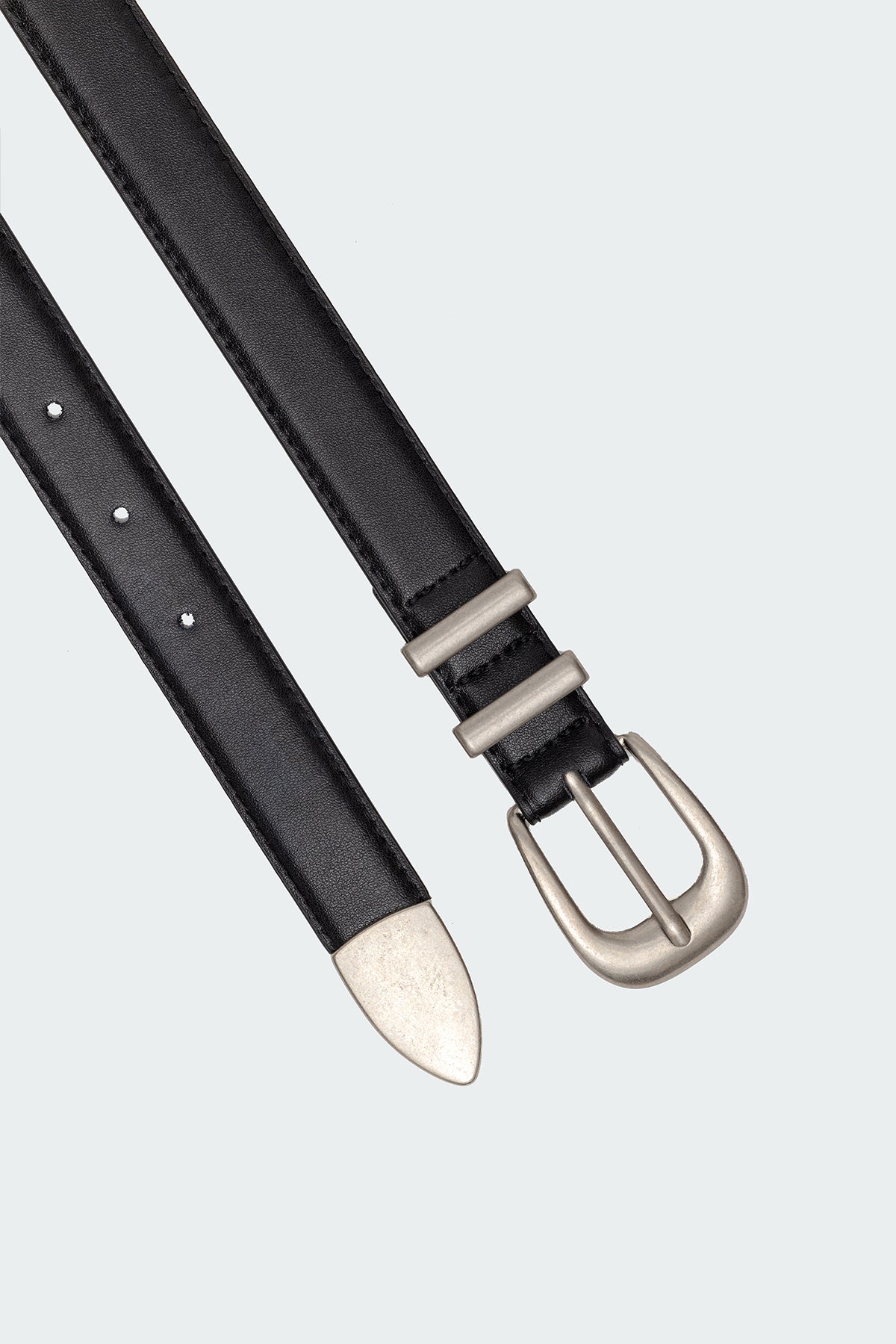 Basic Buckle Faux Leather Belt-Juice Dress