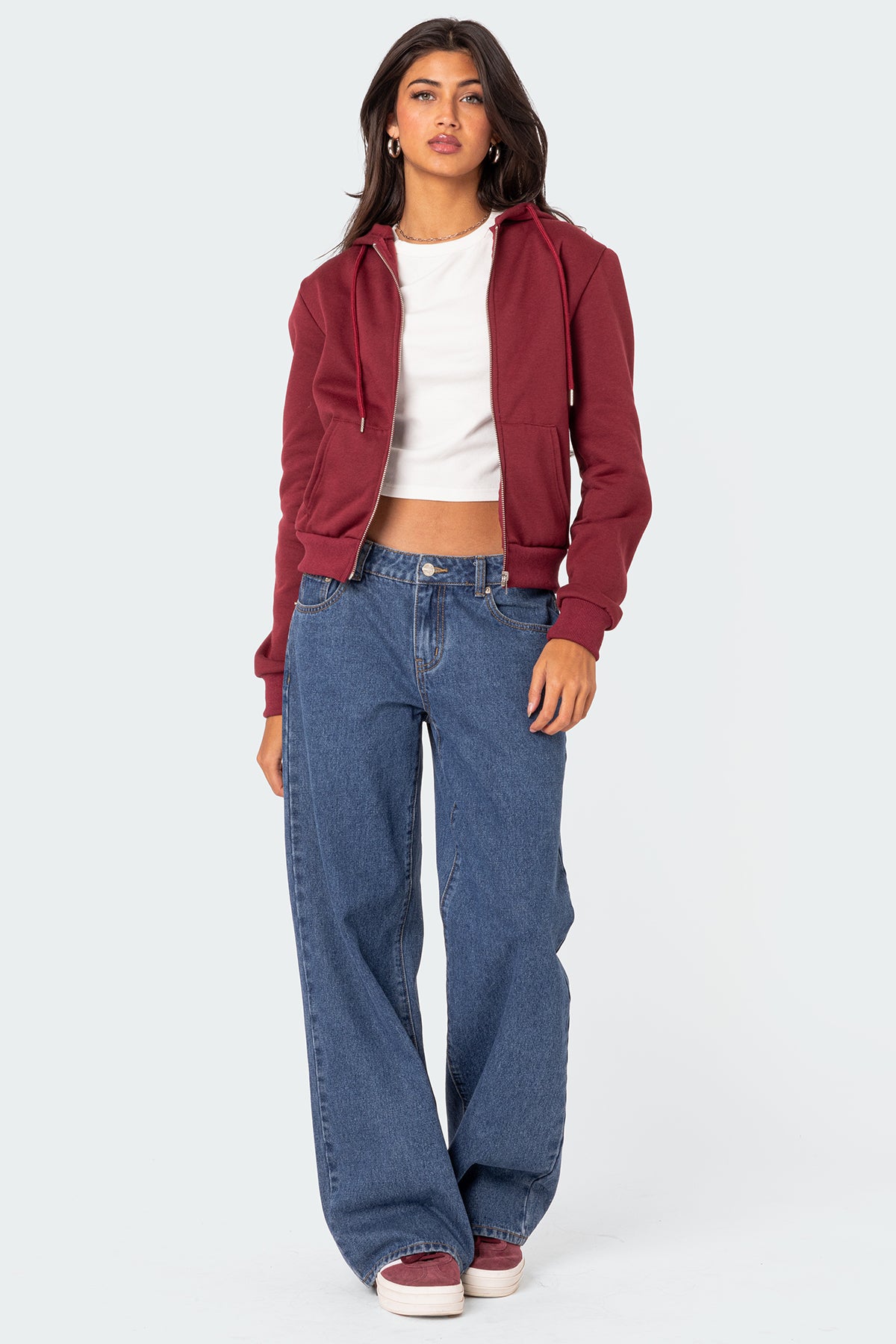 Avery Zip Up Hoodie-Juice Dress