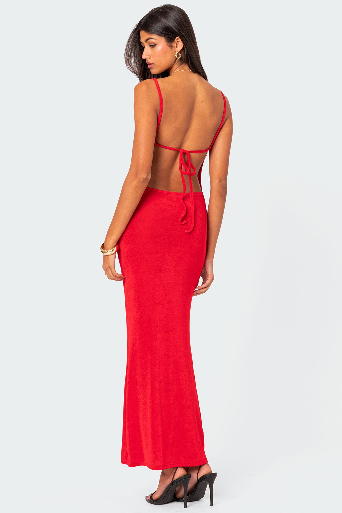 Clea Open Back Maxi Dress-Juice Dress