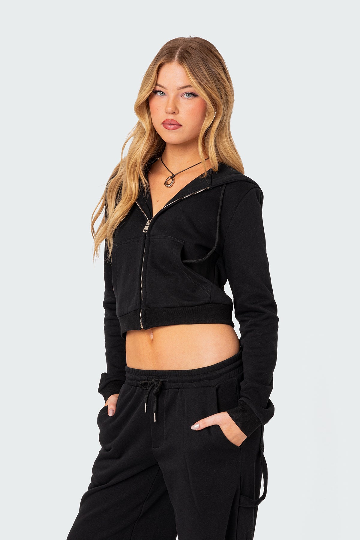 Annalise Zip Front Hoodie-Juice Dress