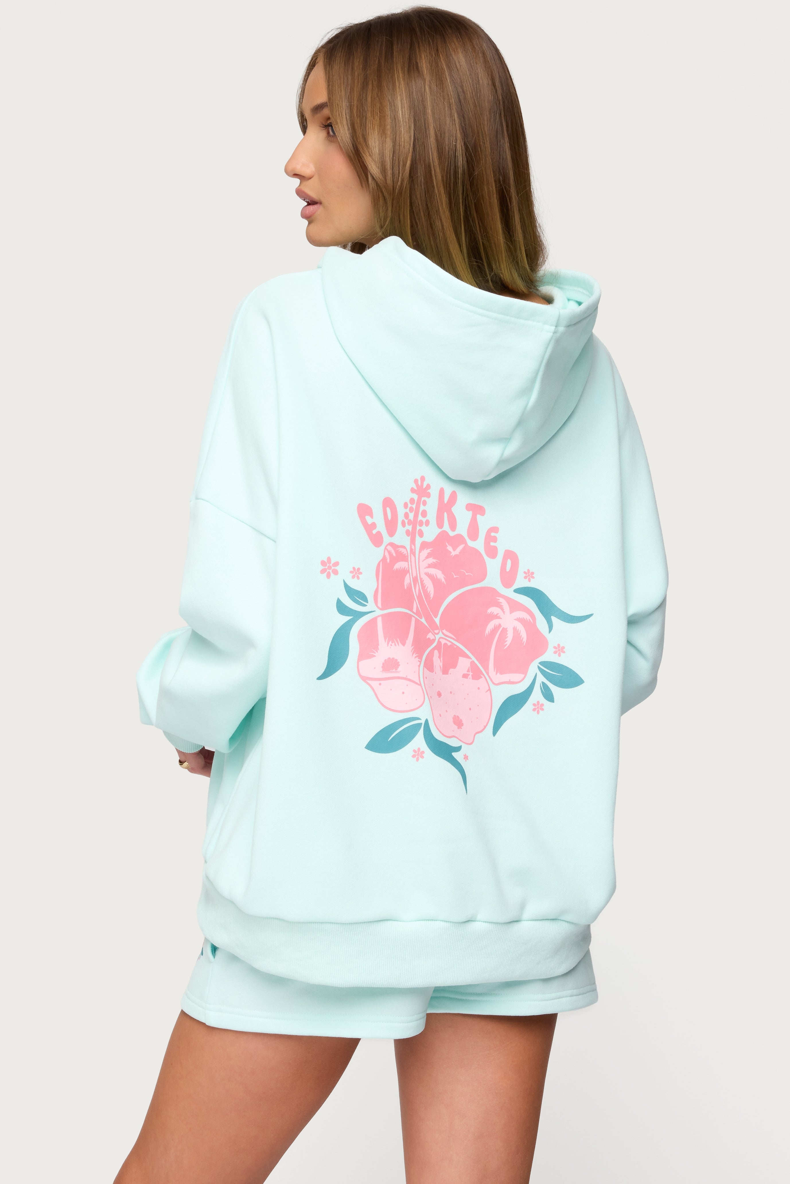 Beach Bloom Hoodie-Juice Dress