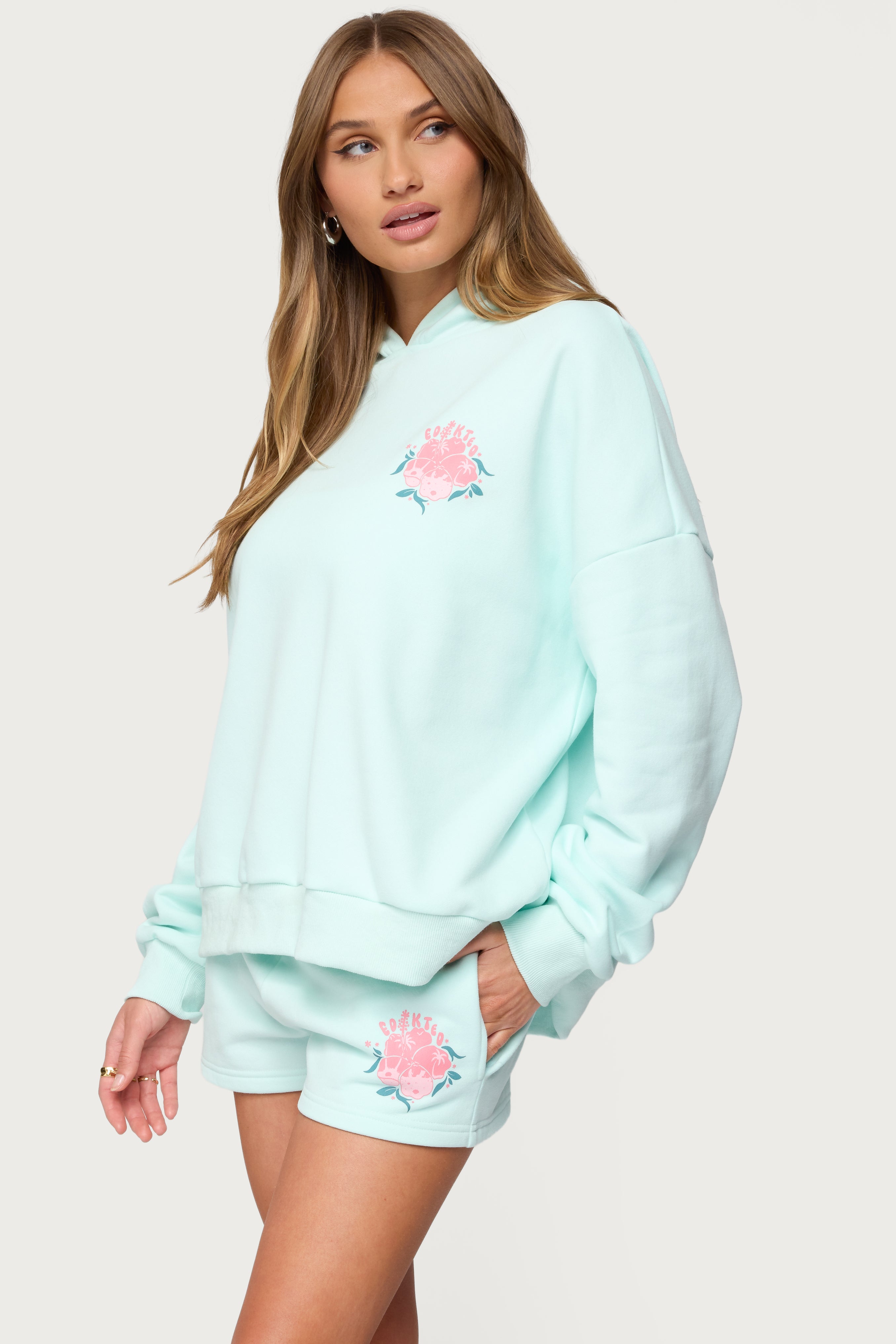 Beach Bloom Hoodie-Juice Dress