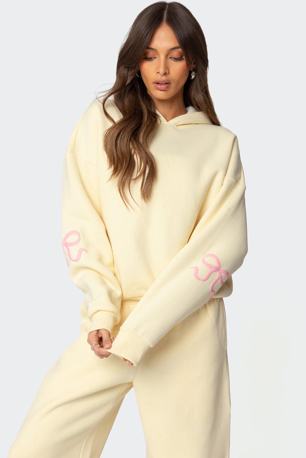 Bonney Bow Detail Hoodie-Juice Dress