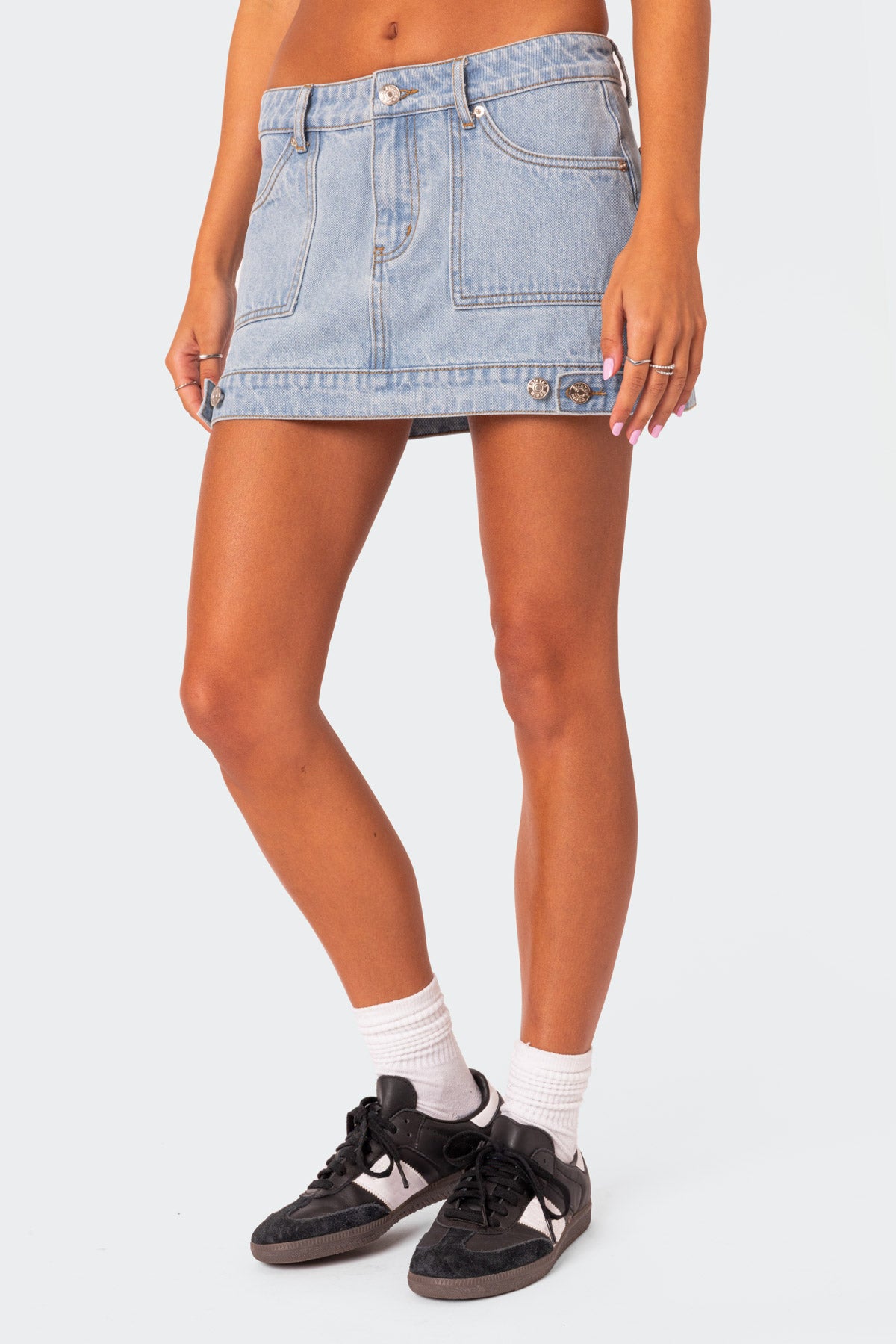 Foxx Denim Mini Skirt-Juice Dress