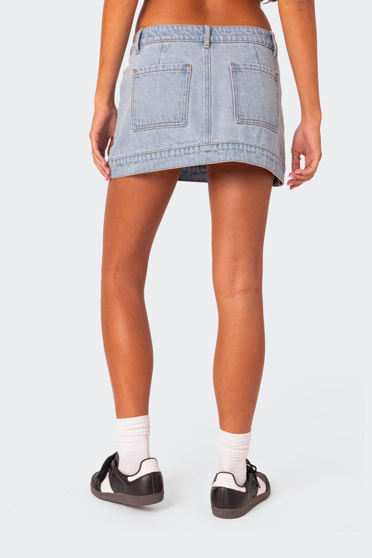 Foxx Denim Mini Skirt-Juice Dress