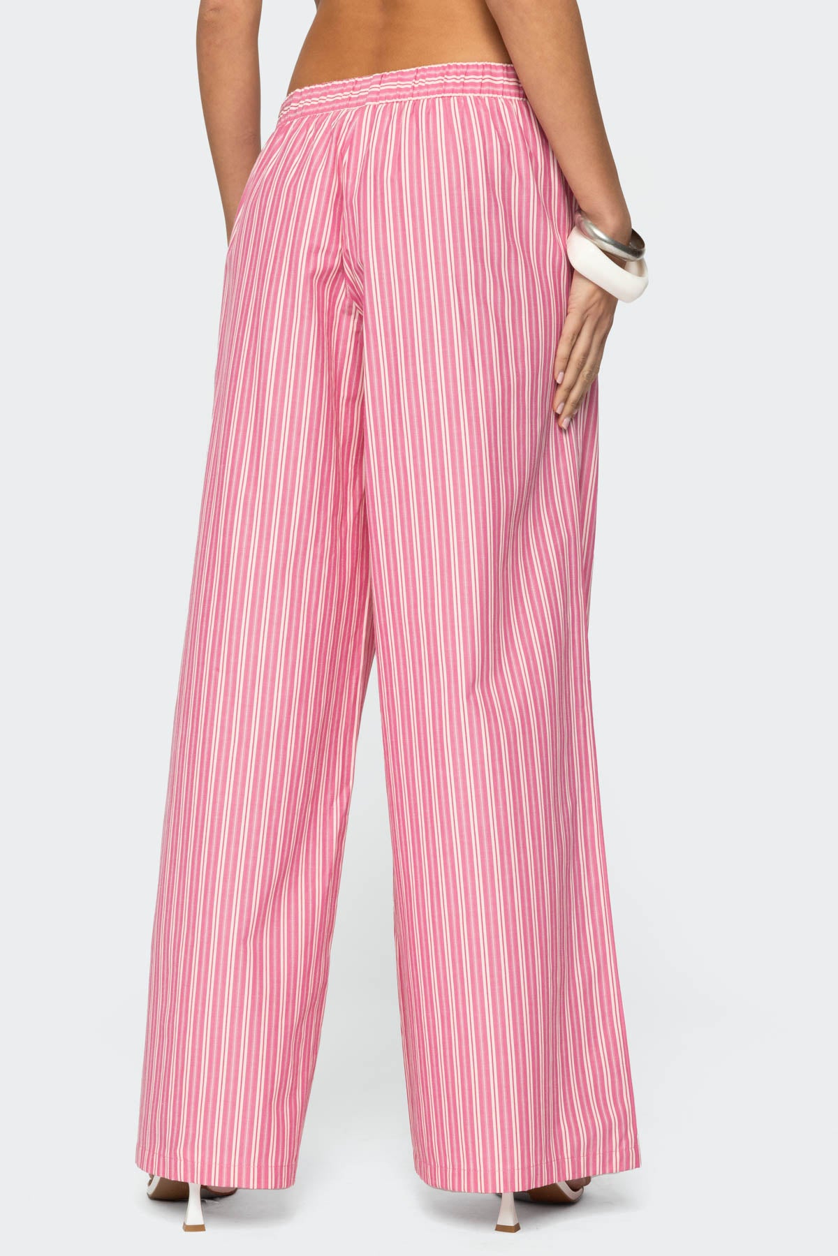 Maggy Striped Wide Leg Pants-Juice Dress
