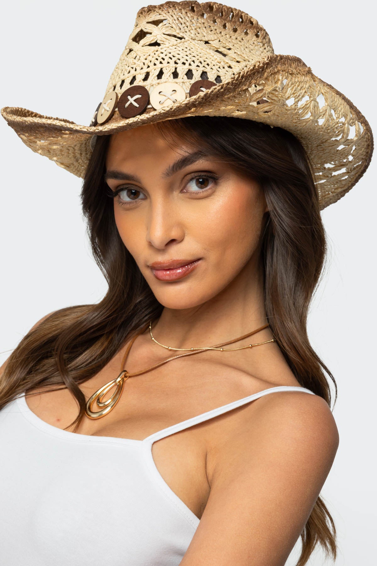 Howdy Straw Cowboy Hat-Juice Dress