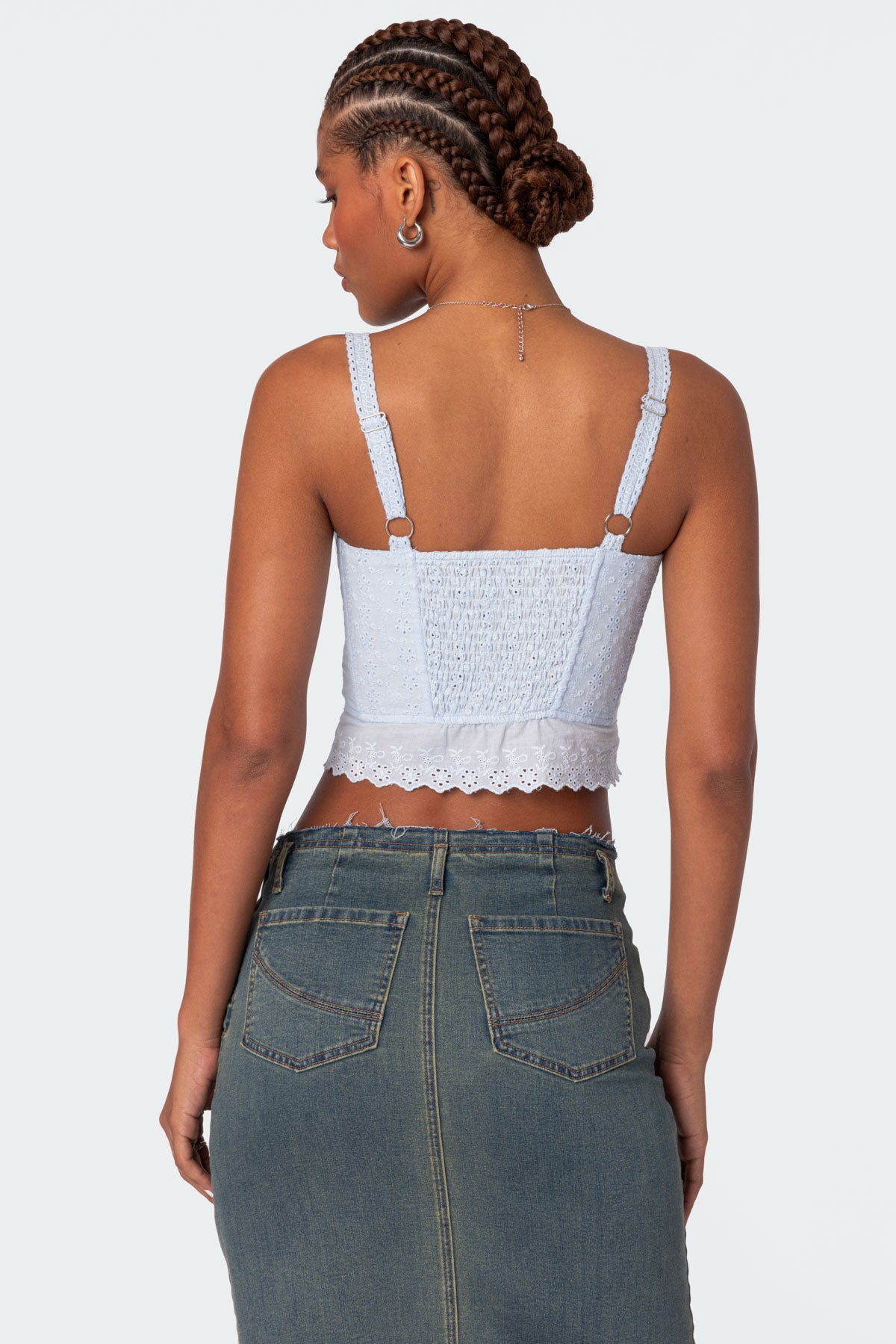 Asteria Eyelet Corset-Juice Dress