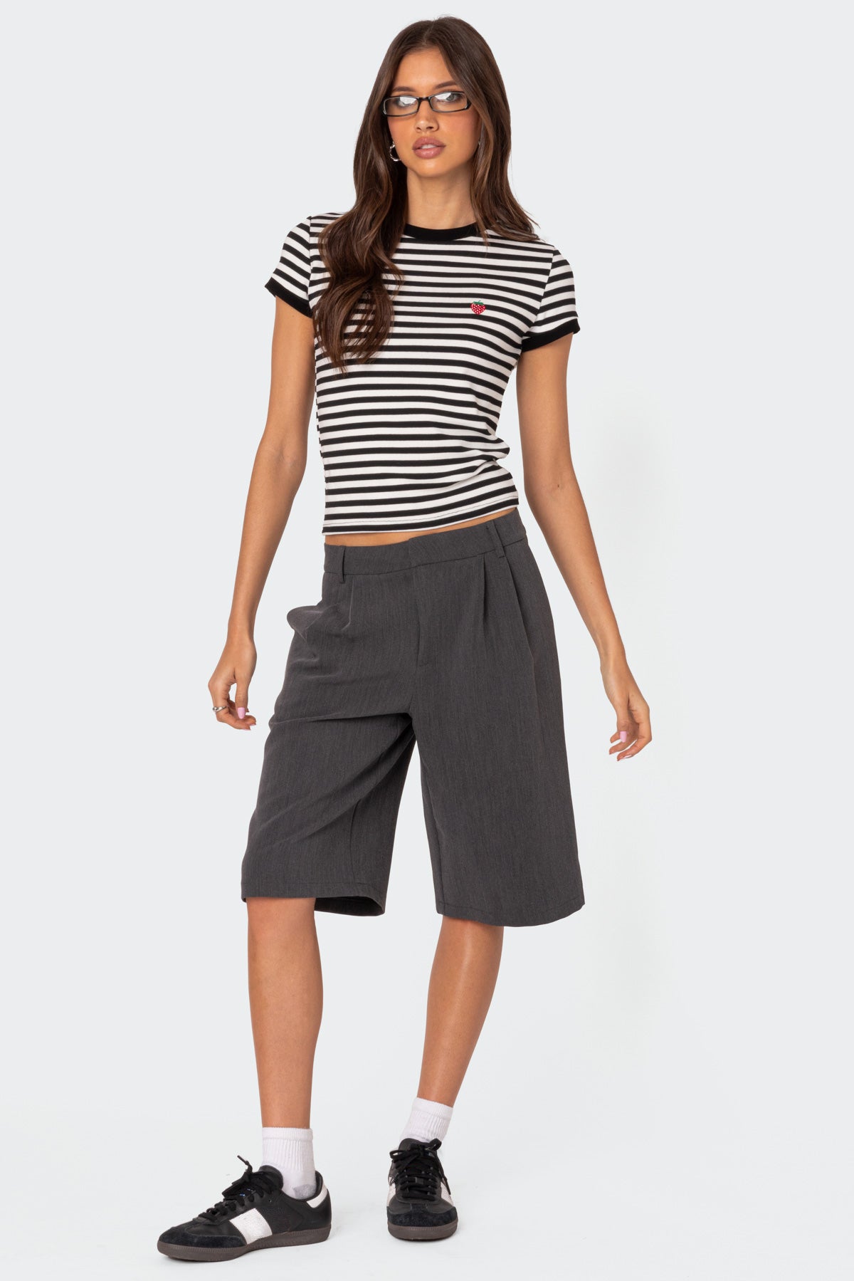 Aelia Bermuda Trouser Shorts-Juice Dress
