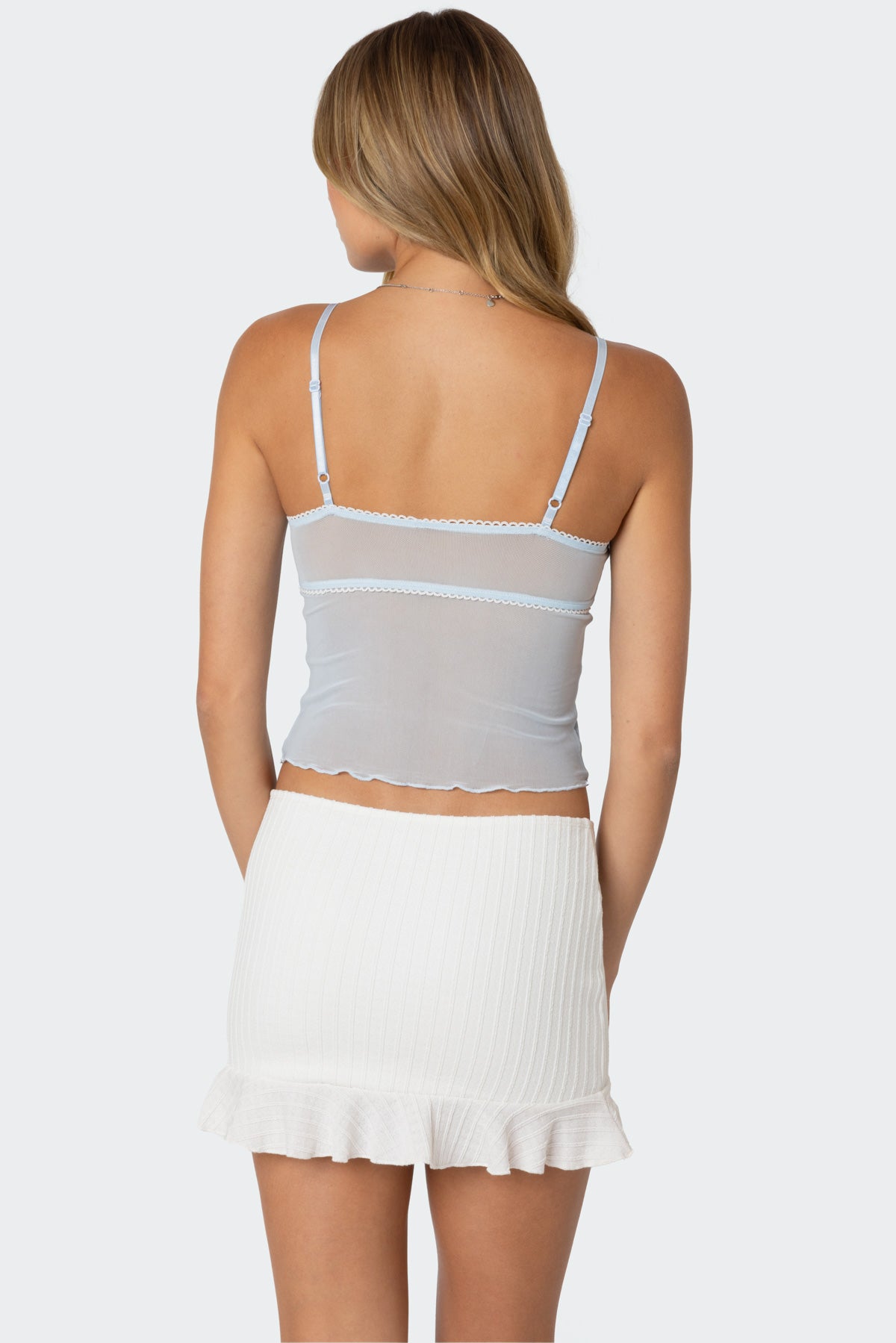 Bethany Mesh Tank Top-Juice Dress