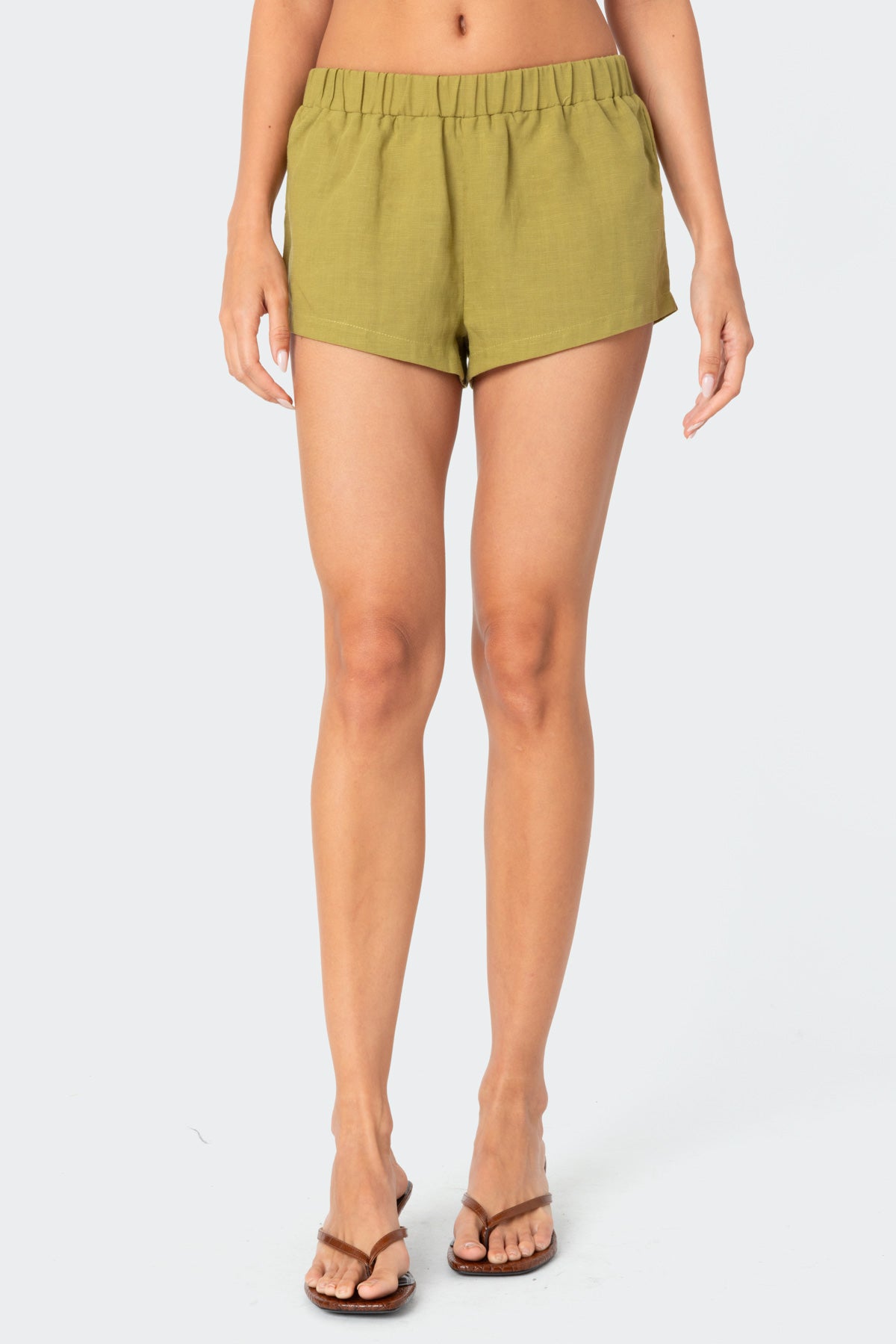Arden Linen Look Shorts-Juice Dress