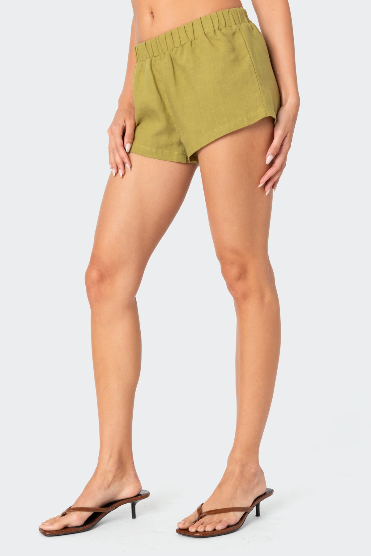 Arden Linen Look Shorts-Juice Dress