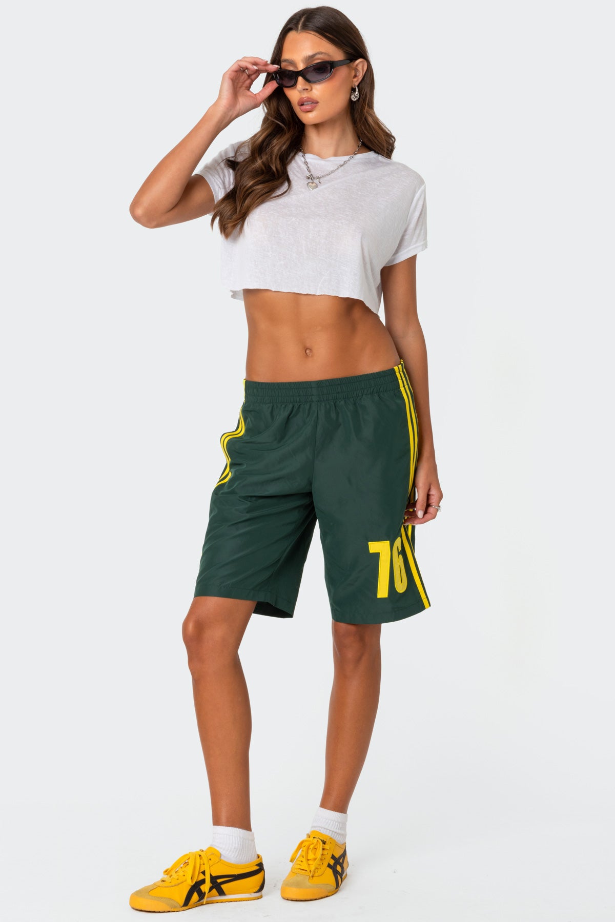 76 Nylon Bermuda Shorts-Juice Dress