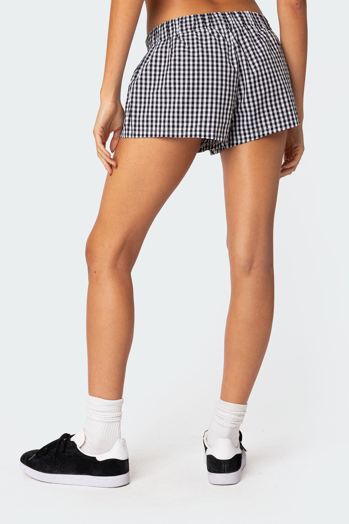 Gingham Boxer Shorts-Juice Dress