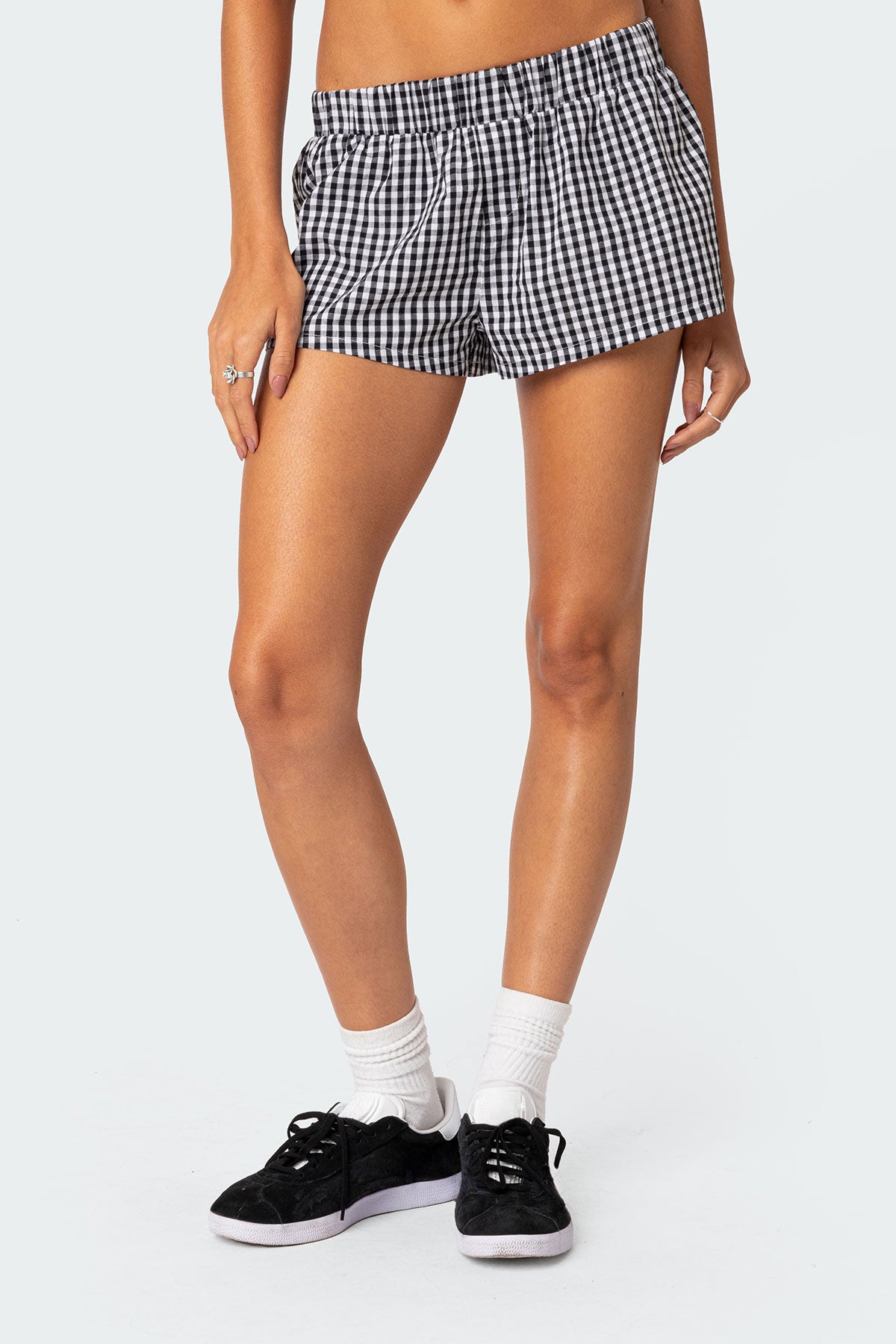 Gingham Boxer Shorts-Juice Dress