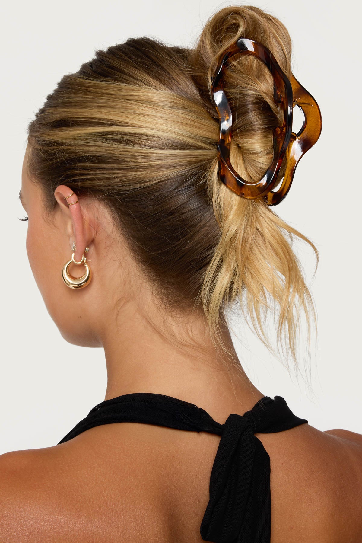 Abstract Claw Clip-Juice Dress