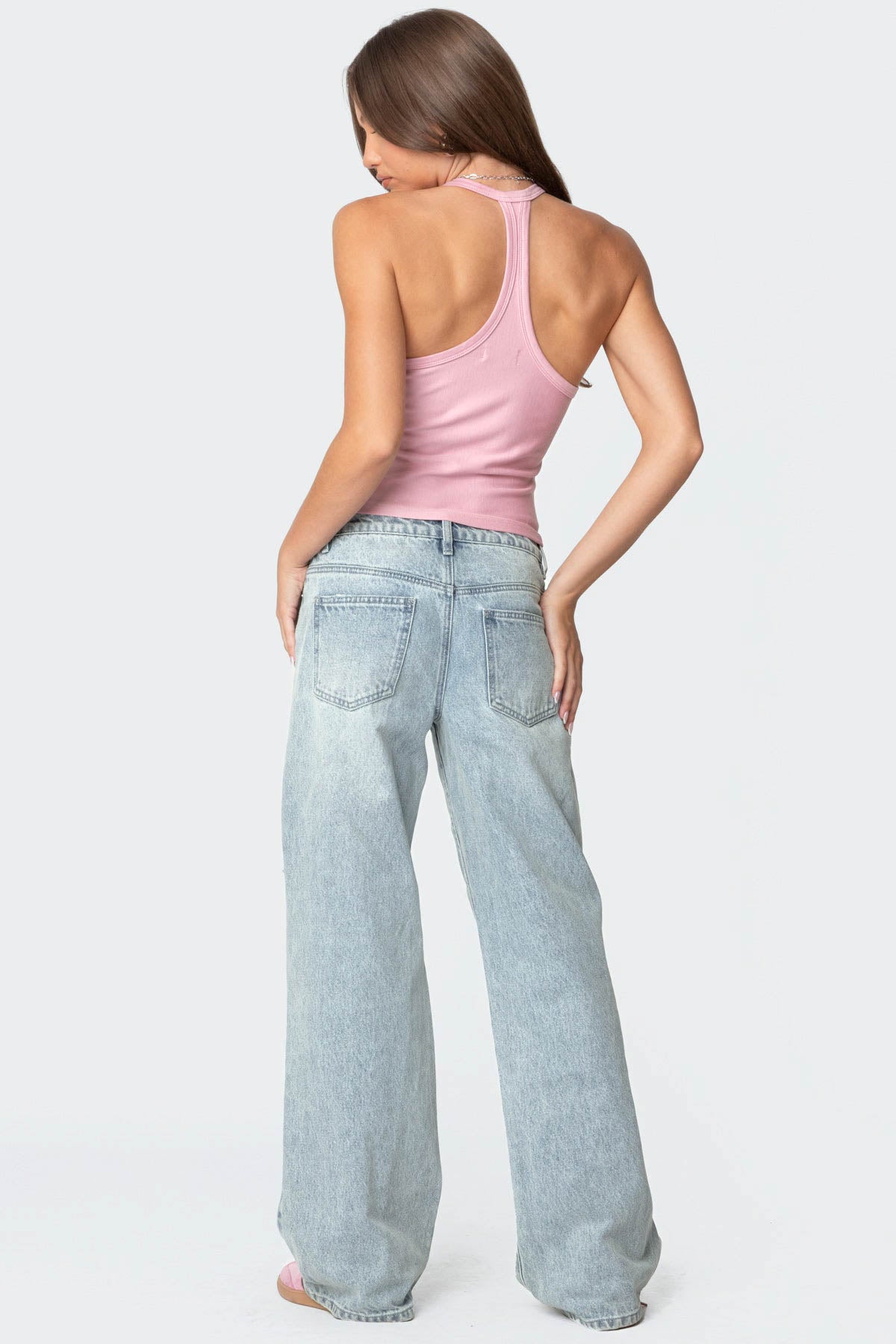 Racer Back Halter Top-Juice Dress