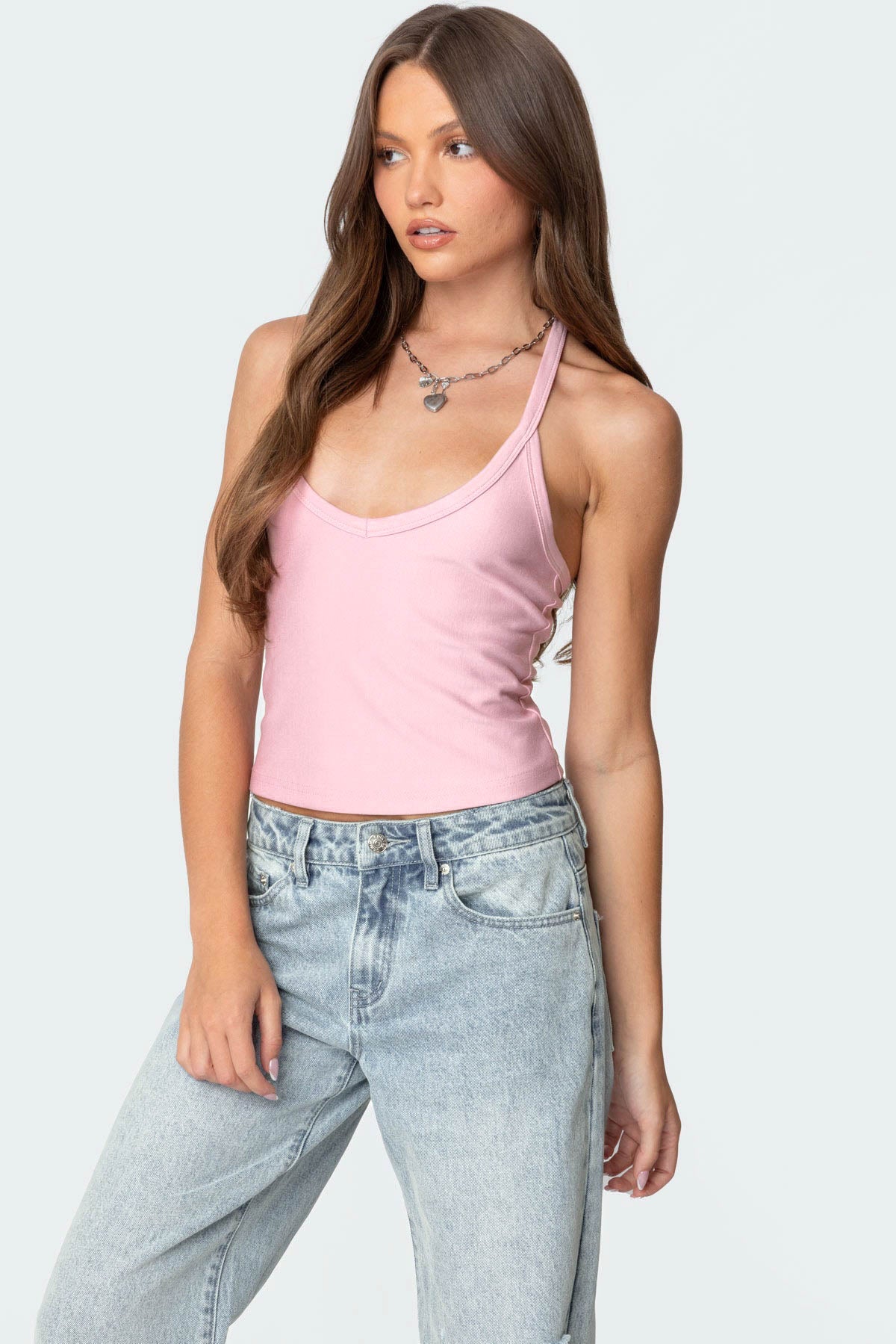 Racer Back Halter Top-Juice Dress