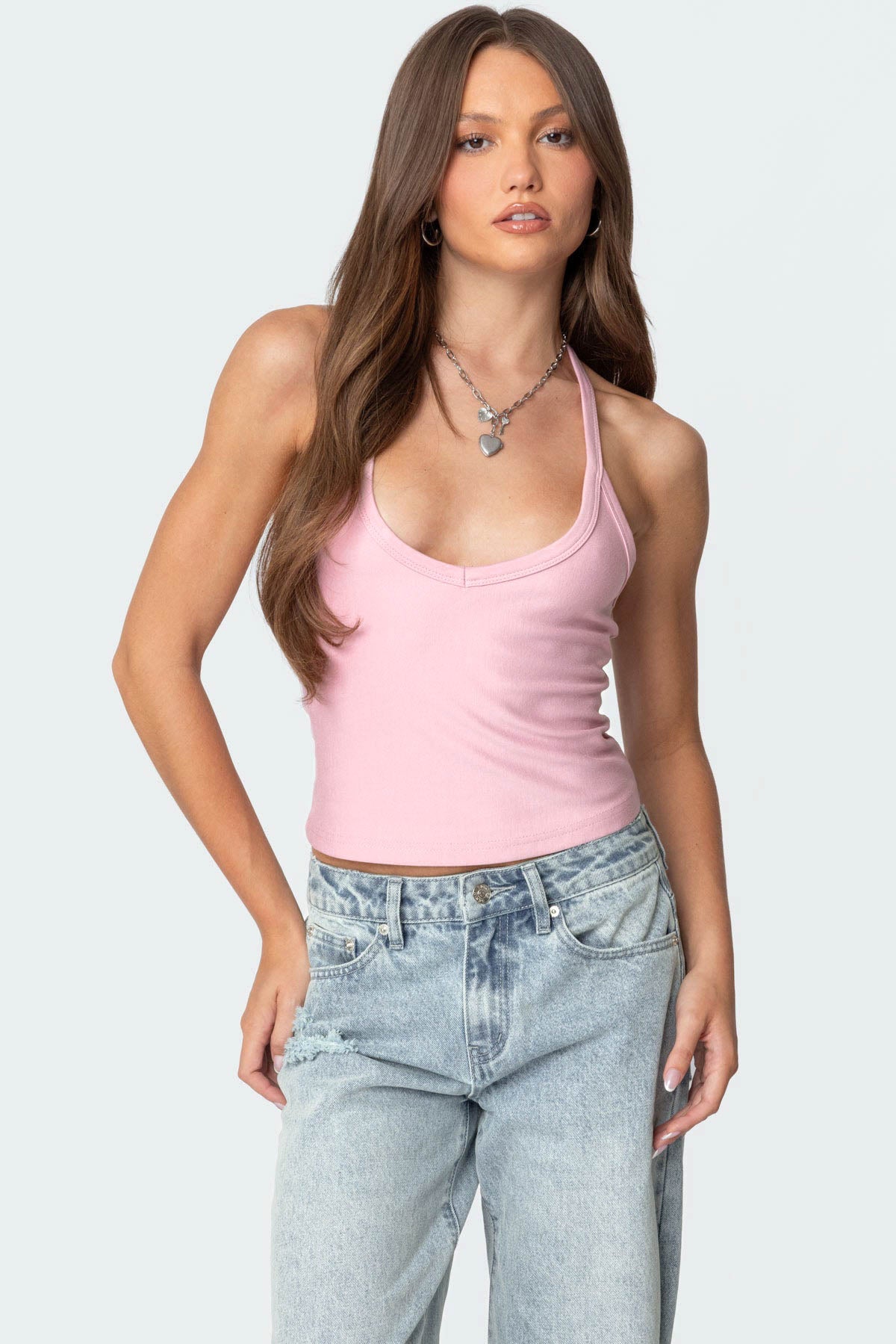 Racer Back Halter Top-Juice Dress