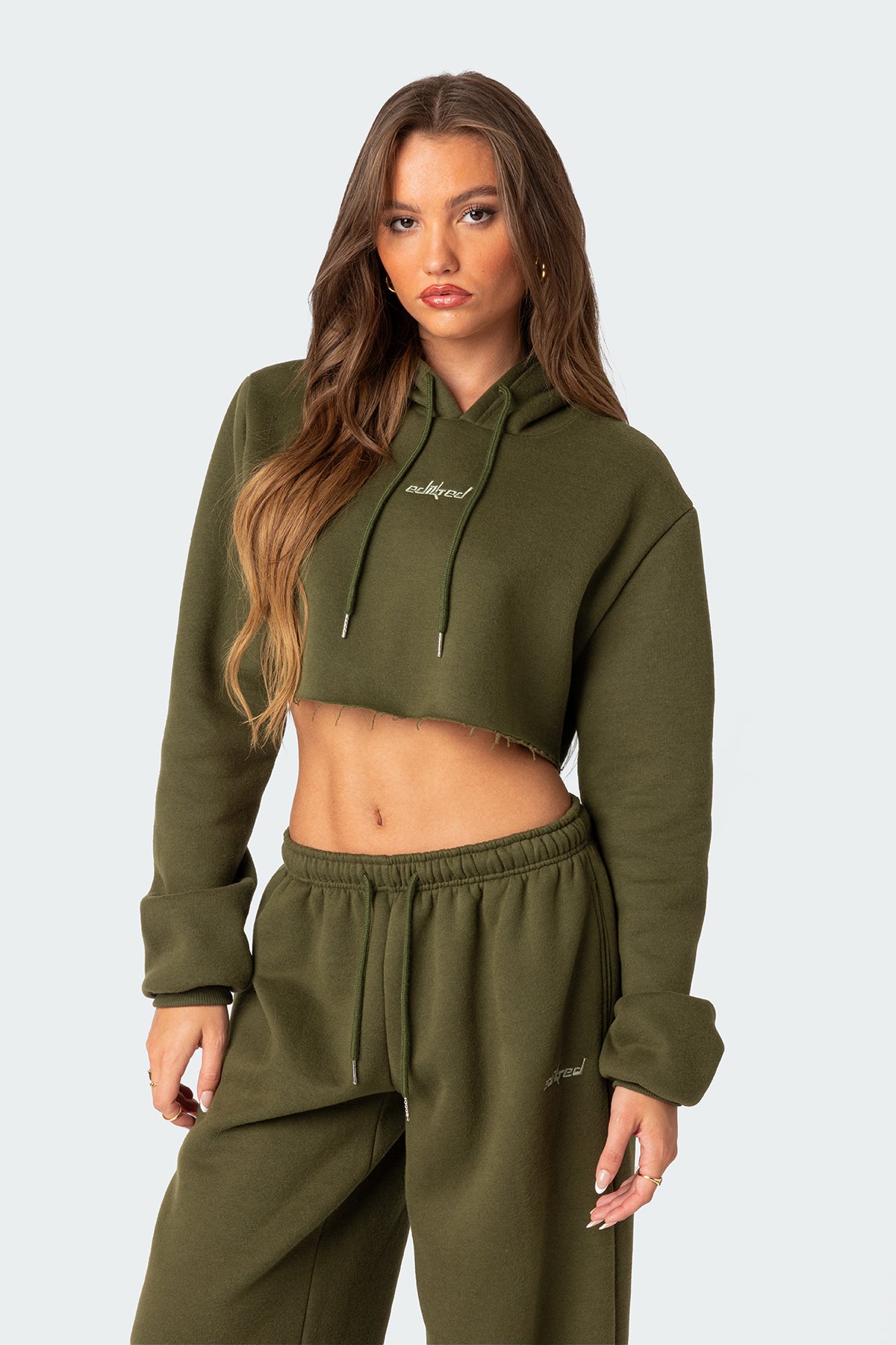 Brenna Cropped Hoodie-Juice Dress