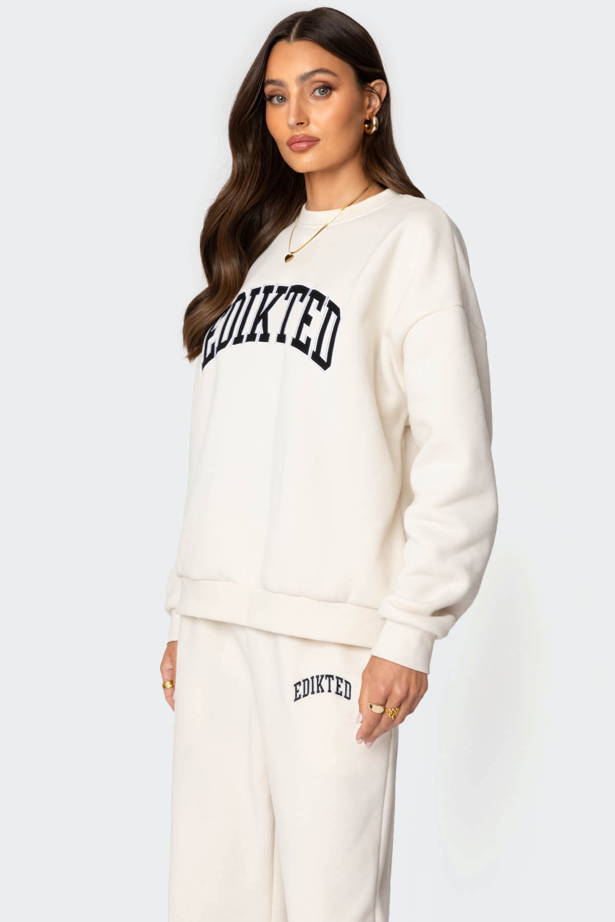 Juice Dress Babe Oversized Sweatshirt-Juice Dress