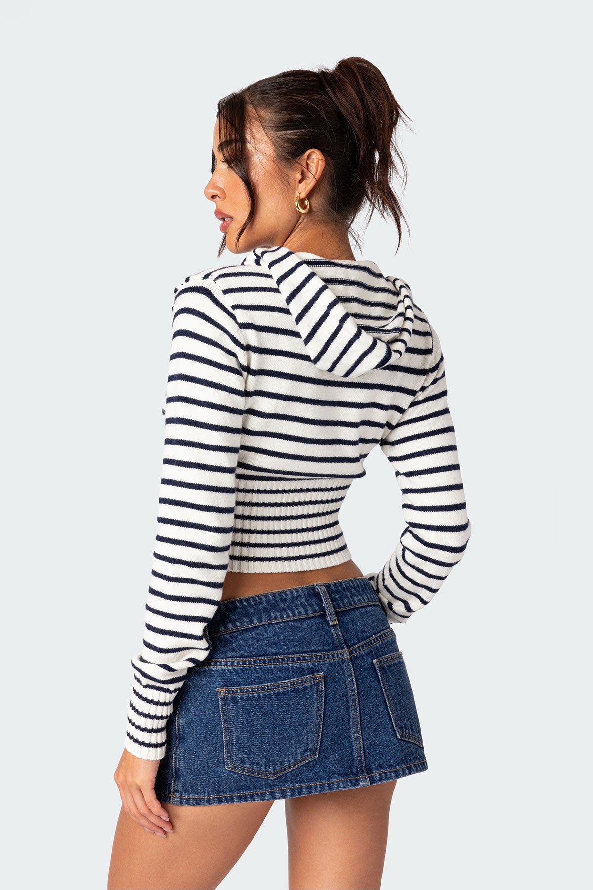 Desiree Knitted Hooded Cardigan-Juice Dress