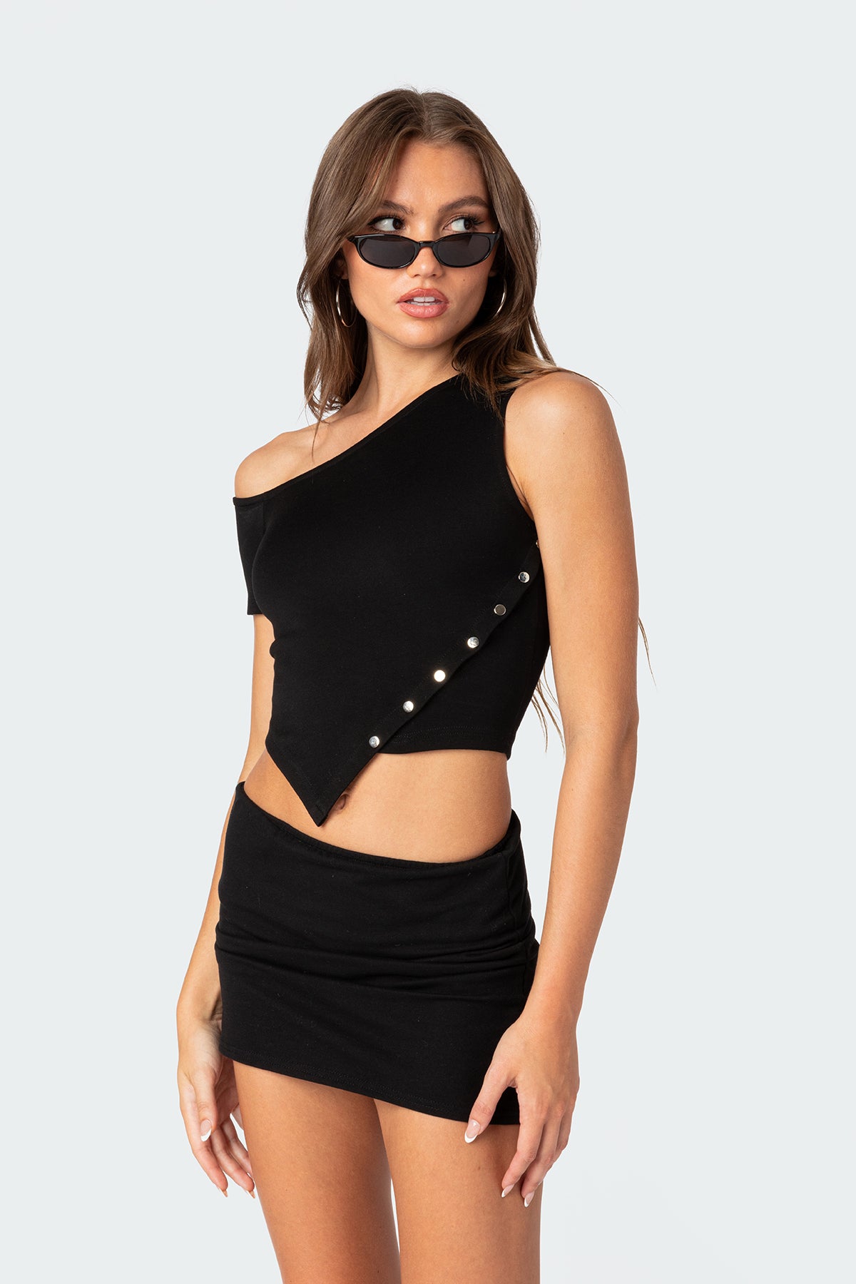 Eclipse Asymmetric Top-Juice Dress