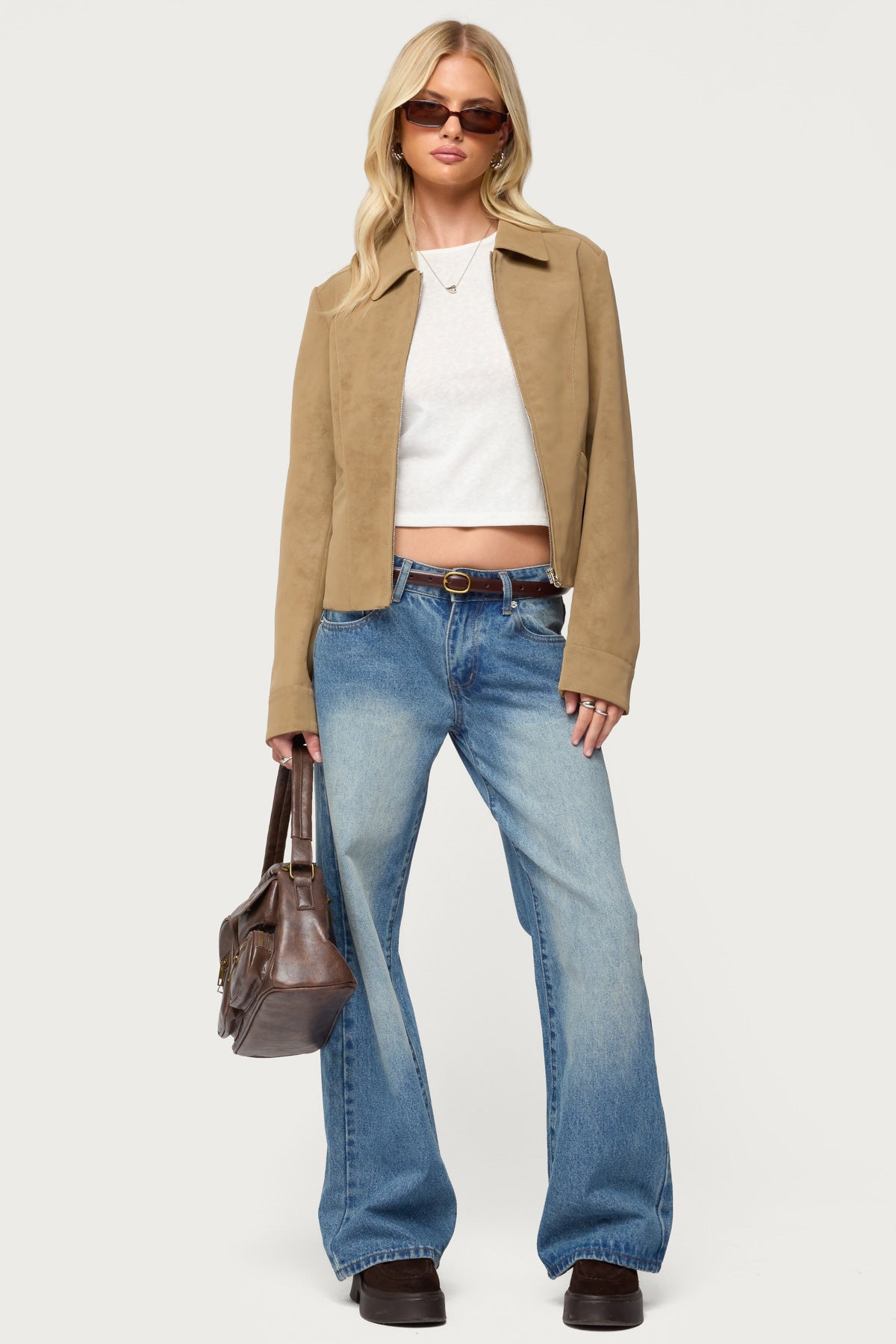 Cozette Faux Leather Jacket-Juice Dress