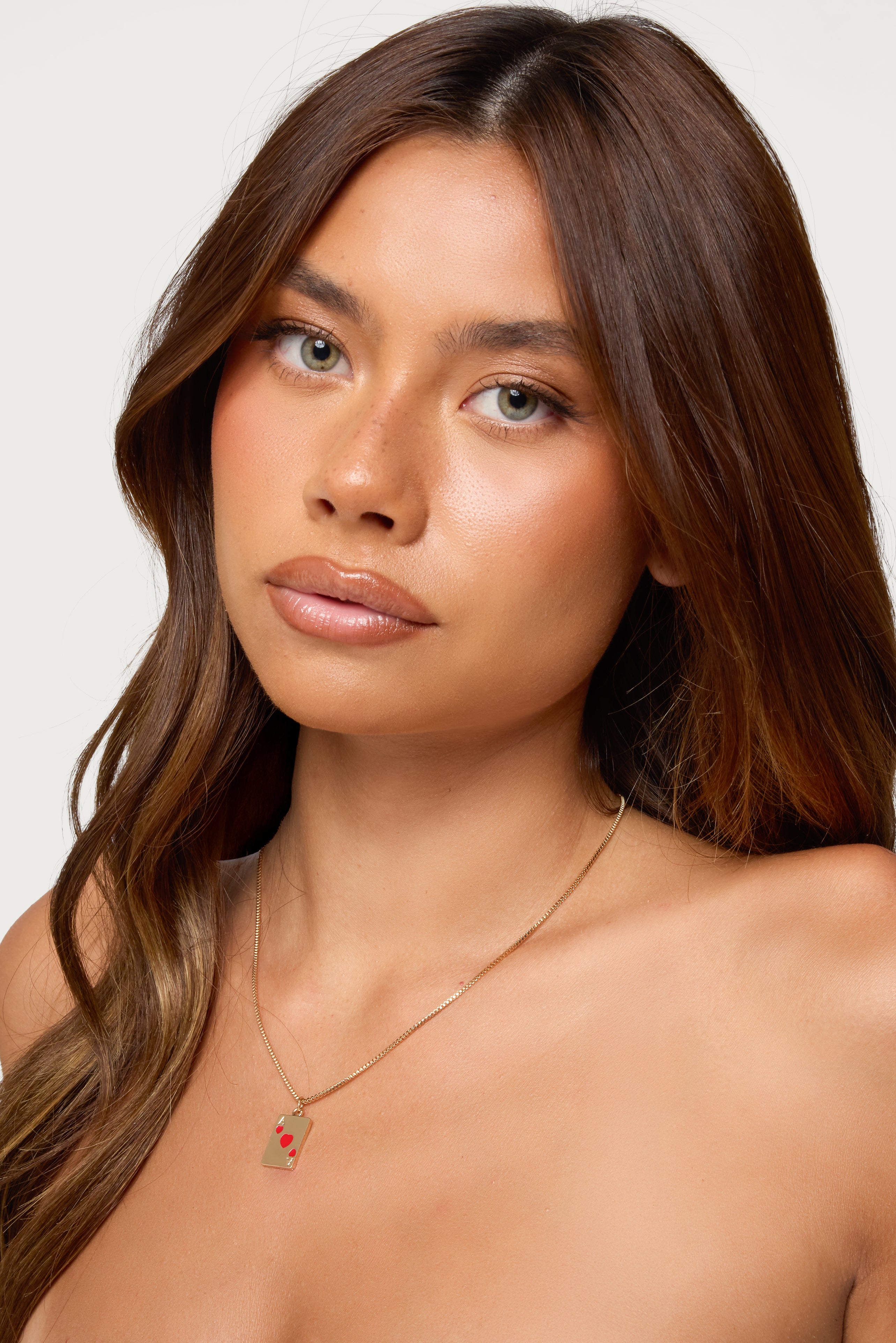 Ace Of Hearts Necklace-Juice Dress