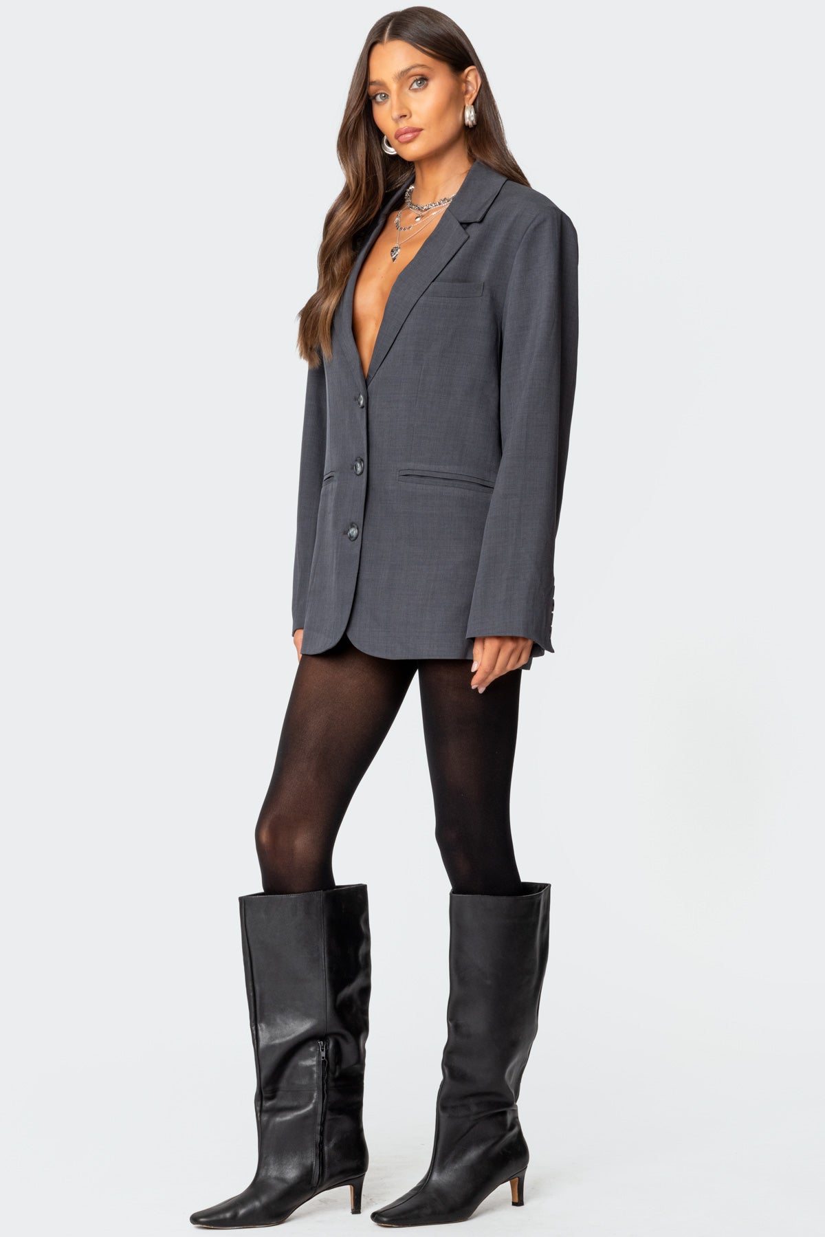Kourtney Oversized Blazer-Juice Dress