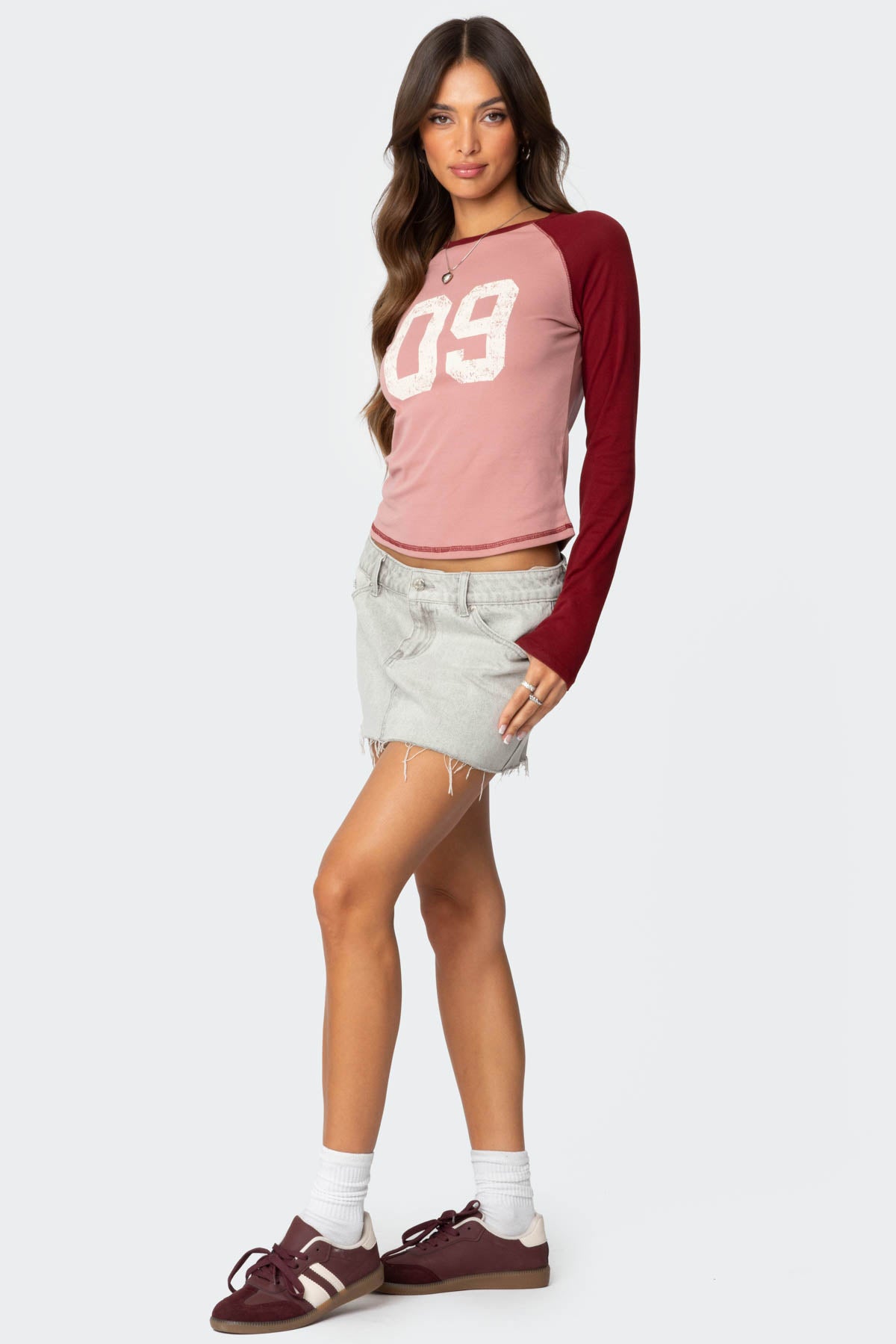 09 Raglan Long Sleeve T Shirt-Juice Dress