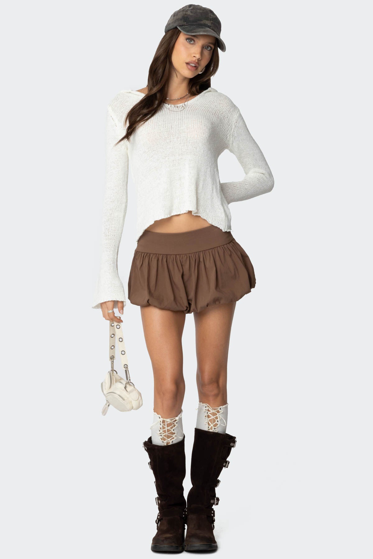 Adrianna Bubble Micro Shorts-Juice Dress