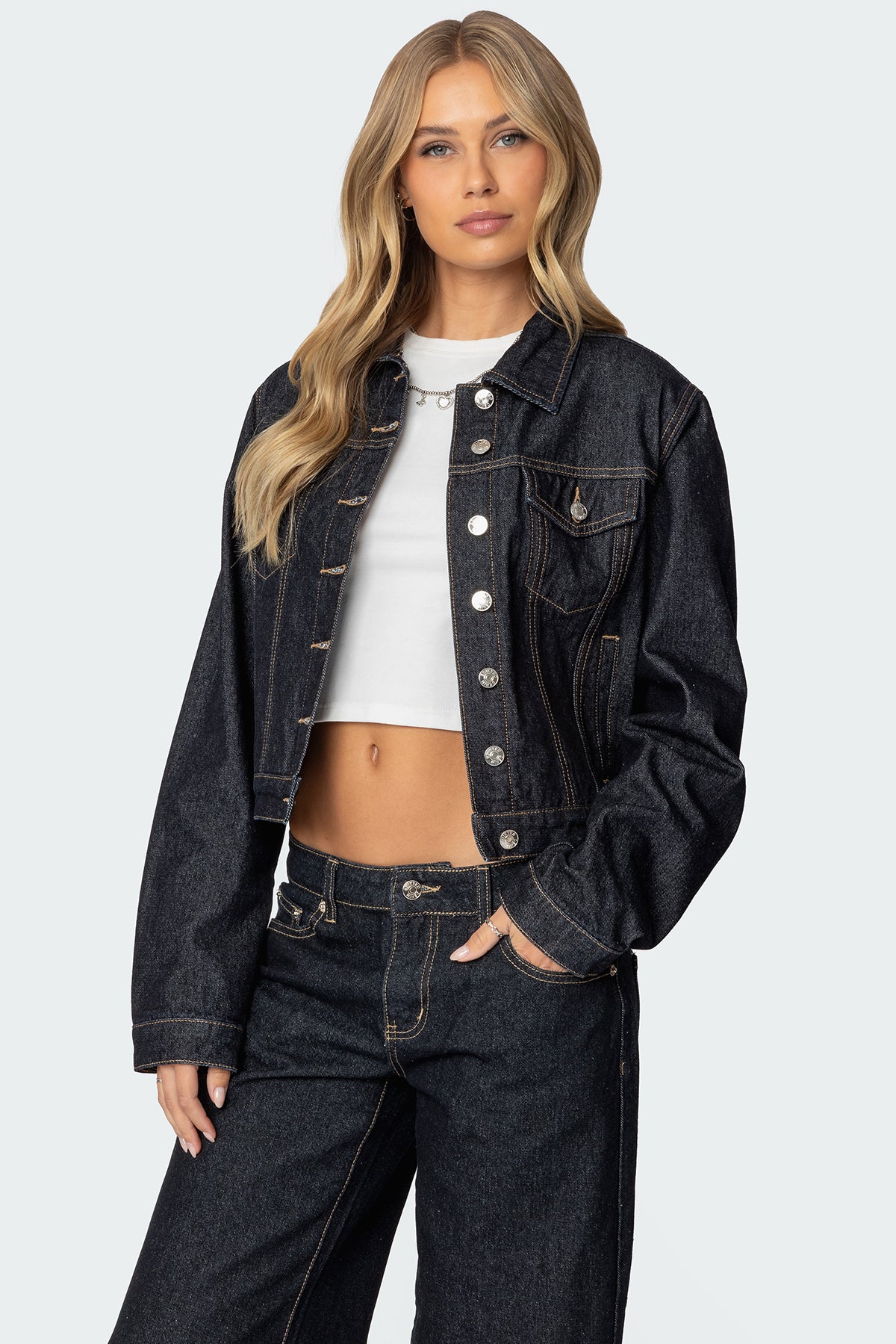 Barb Denim Jacket-Juice Dress