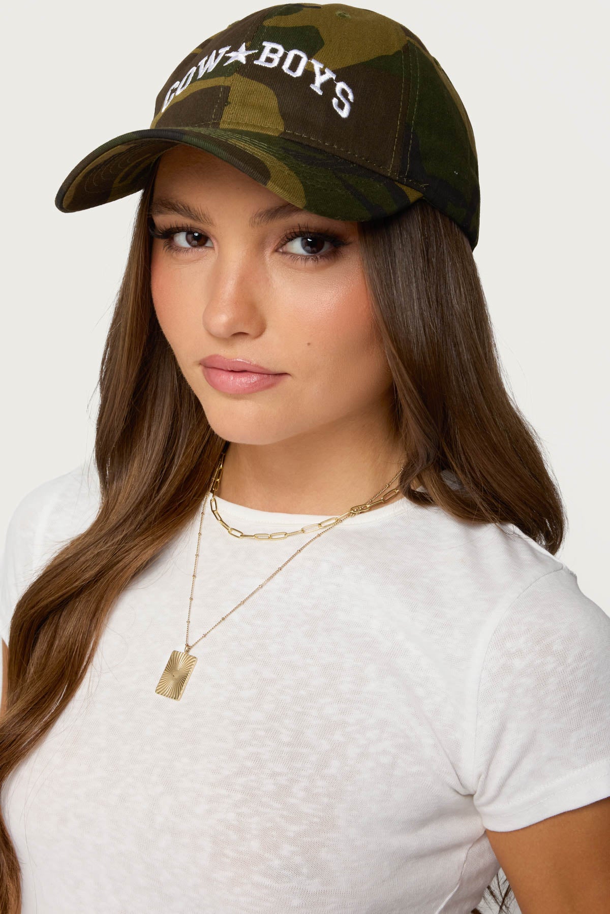 Camo Cowboys Baseball Cap-Juice Dress