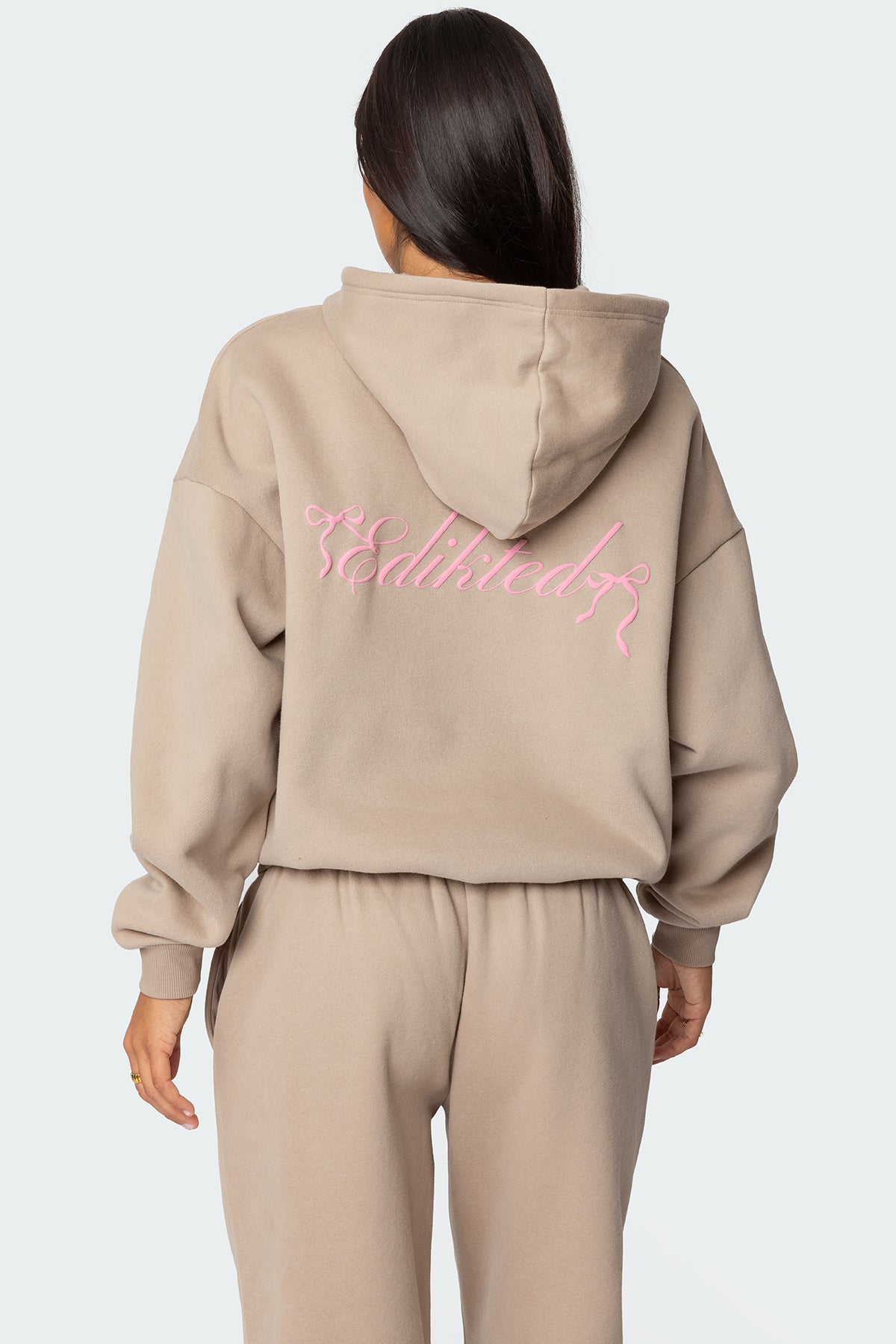 Sasha Bow Detail Hoodie-Juice Dress
