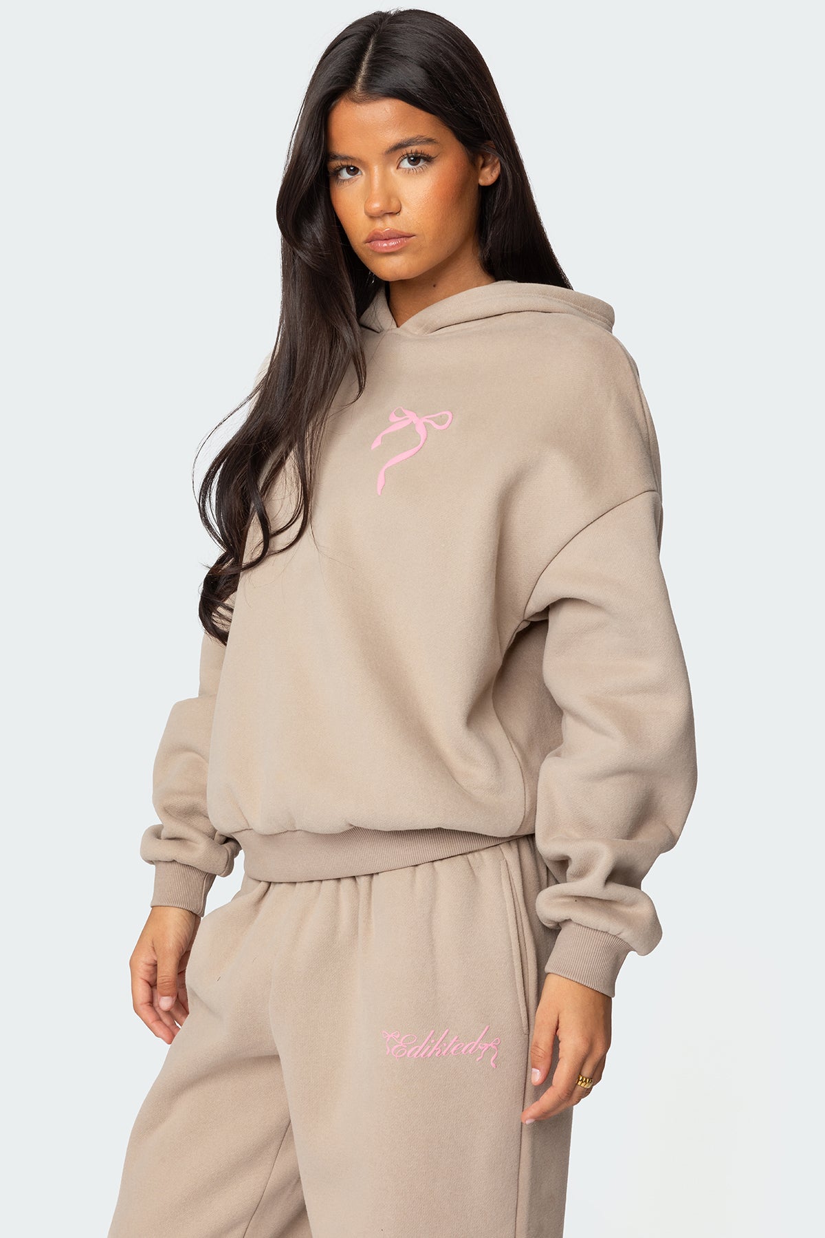 Sasha Bow Detail Hoodie-Juice Dress