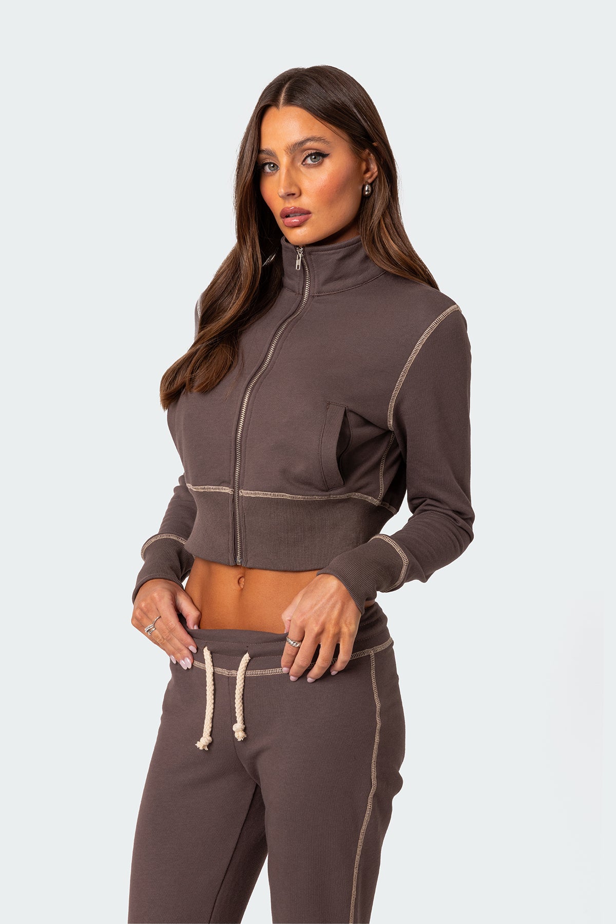 Alexia Zip Up Sweatshirt-Juice Dress