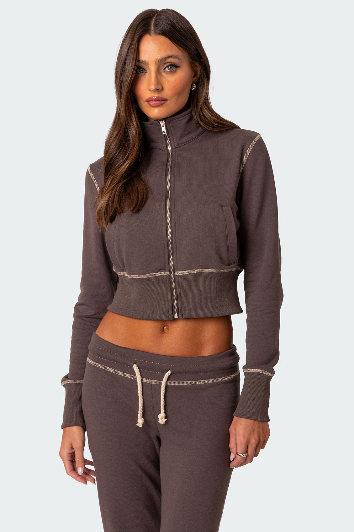 Alexia Zip Up Sweatshirt-Juice Dress