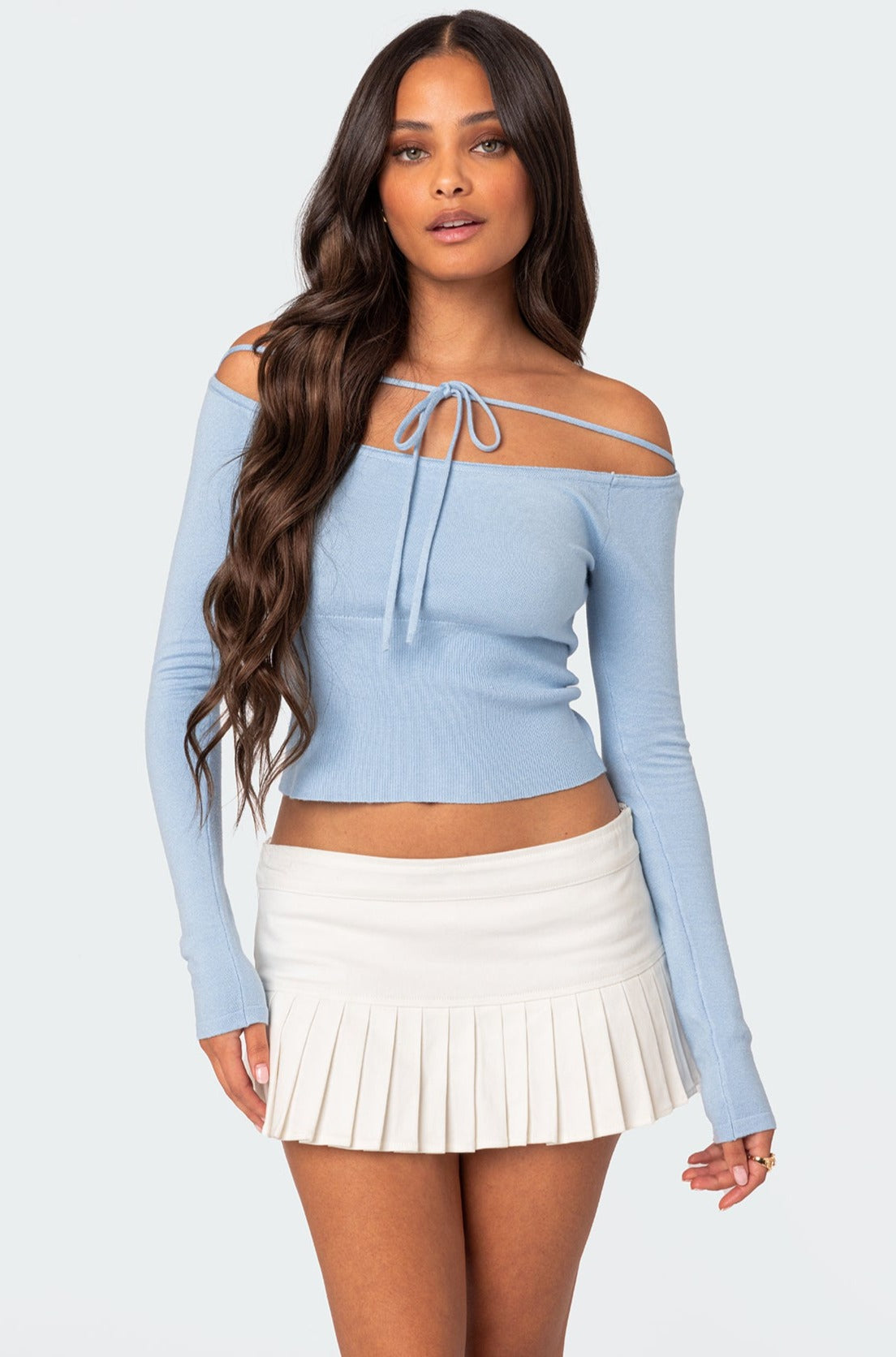Jane Tie Front Knit Top-Juice Dress