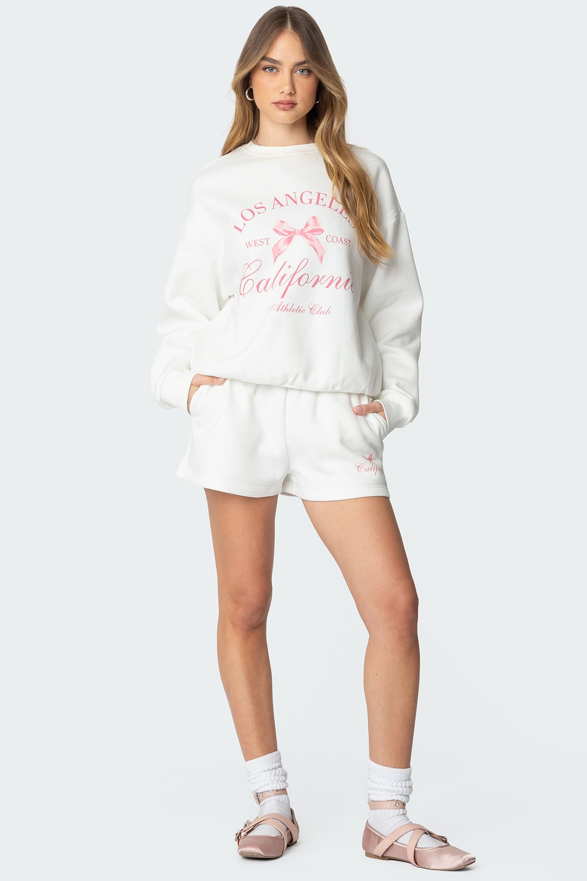 Cali Bow Sweatshirt-Juice Dress