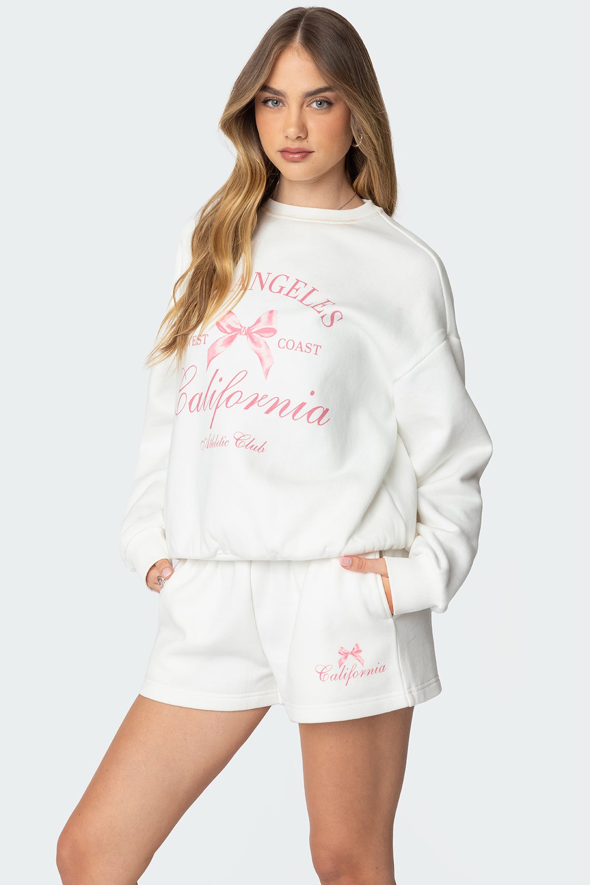 Cali Bow Sweatshirt-Juice Dress